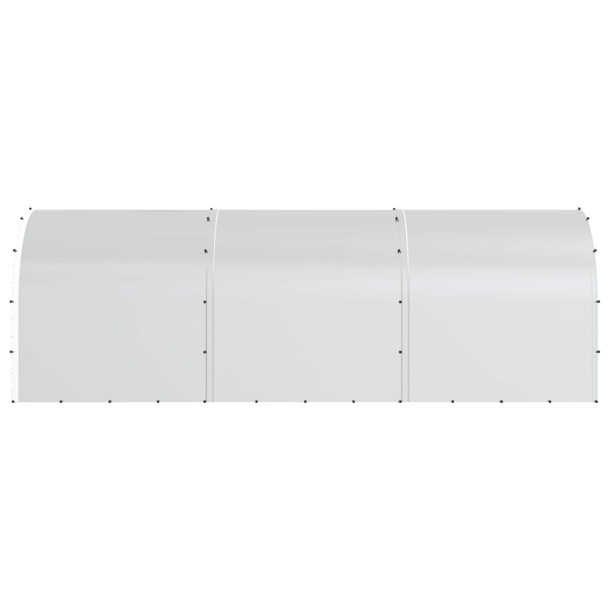 Kokošinjac Srebrna 600 x 200 x 200 cm Pocinčani čelik