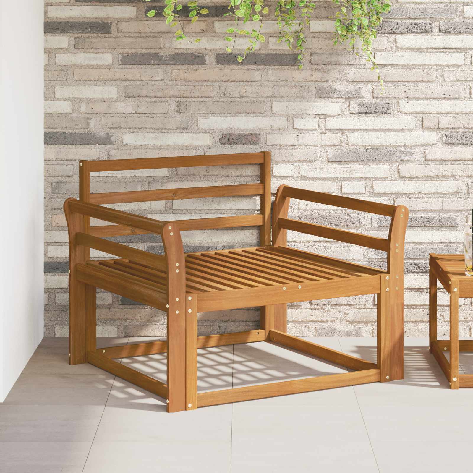 Srednja sofa za van Prirodna