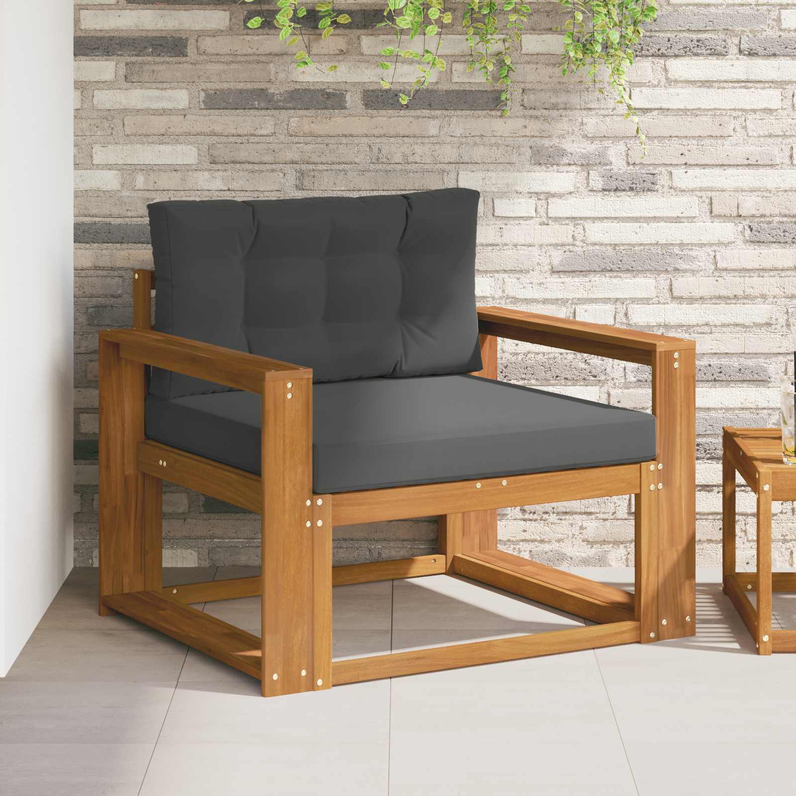 Srednja sofa za van Prirodna