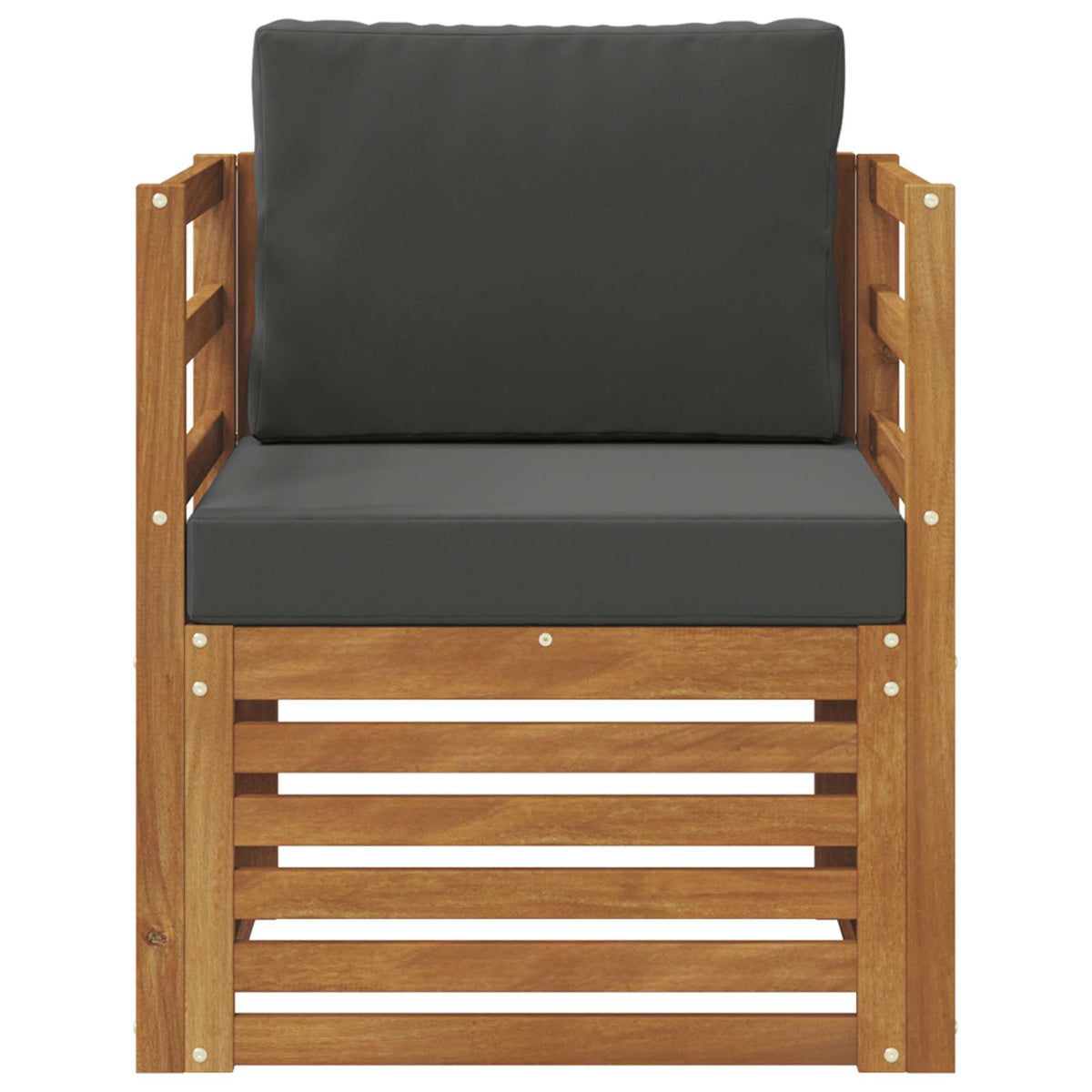 Set vanjskih sofa Čvrsto drvo akacije i poliester