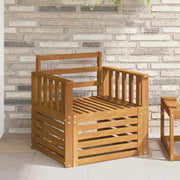 Set vanjskih sofa Čvrsto drvo akacije