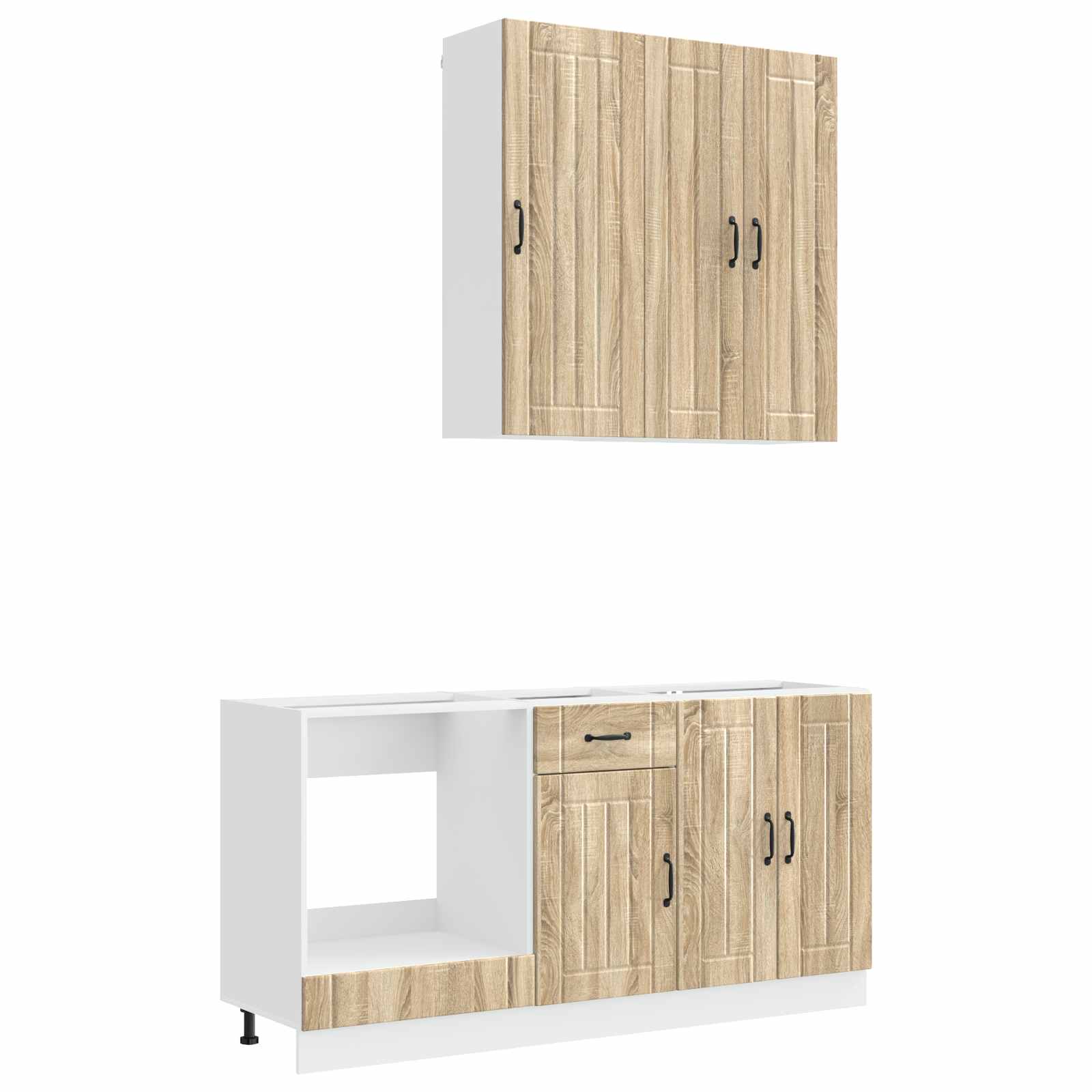 Kuhinjska jedinica LUCCA 5 pcs Hrast sonoma Konstruirano drvo