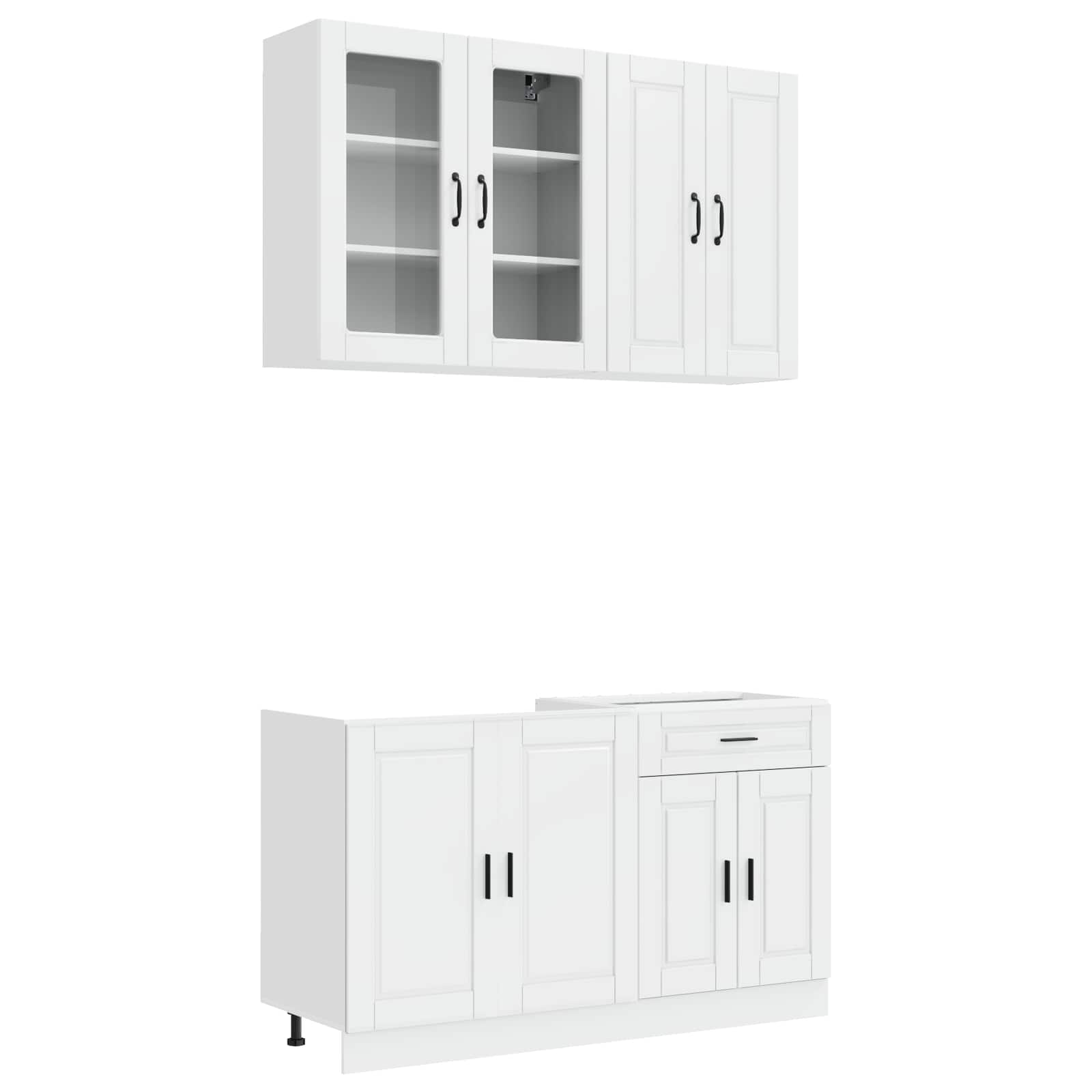 Kuhinjska jedinica PORTO 4 pcs Bijela visokog sjaja