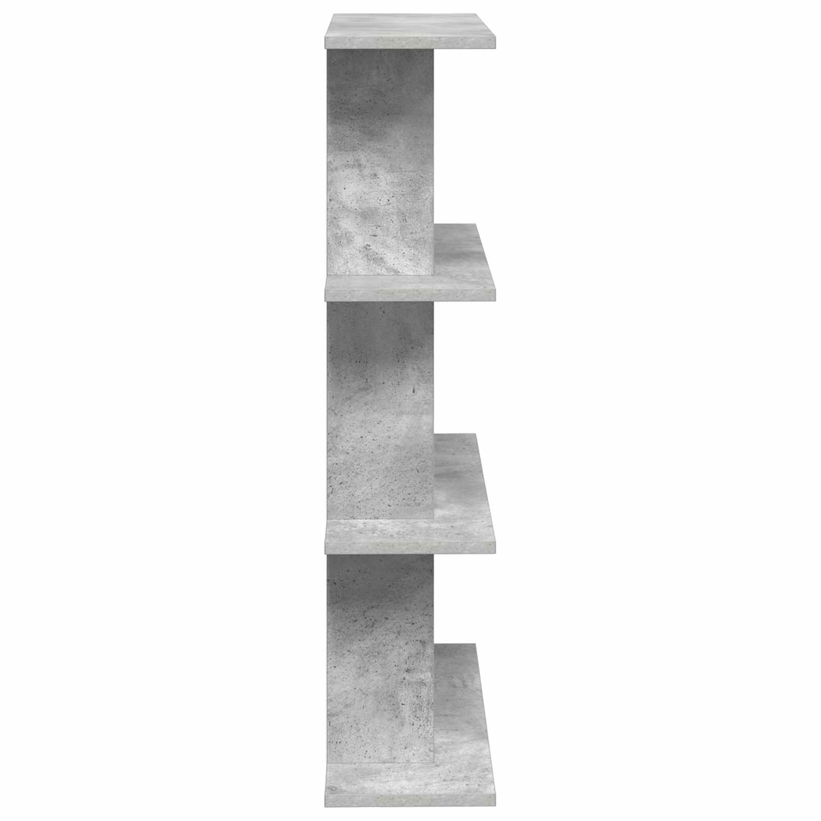 Polica na zidu Zidna montaža Betonska siva 56 x 20 x 90 cm