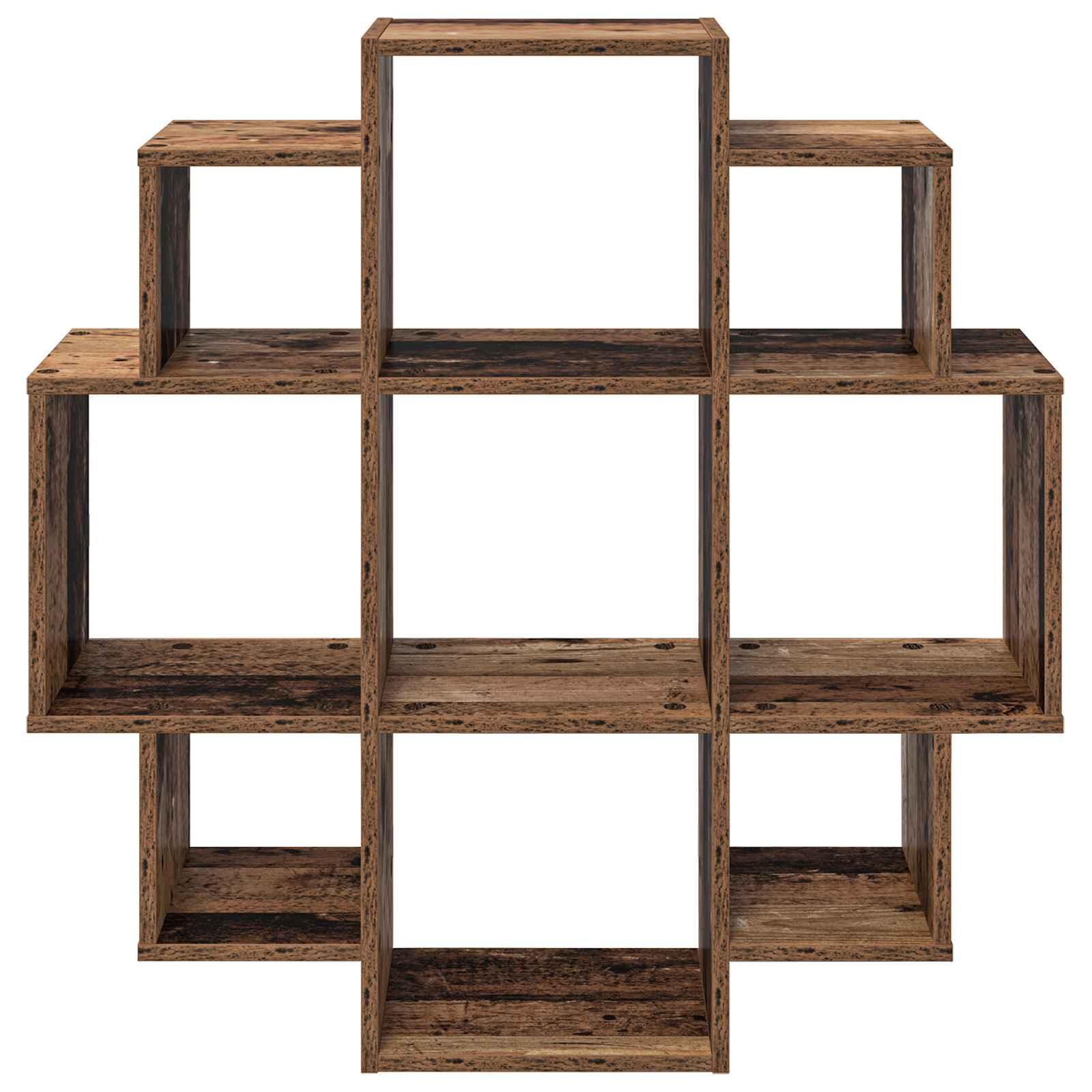 Polica na zidu Staro drvo 90 x 25 x 90 cm Konstruirano drvo
