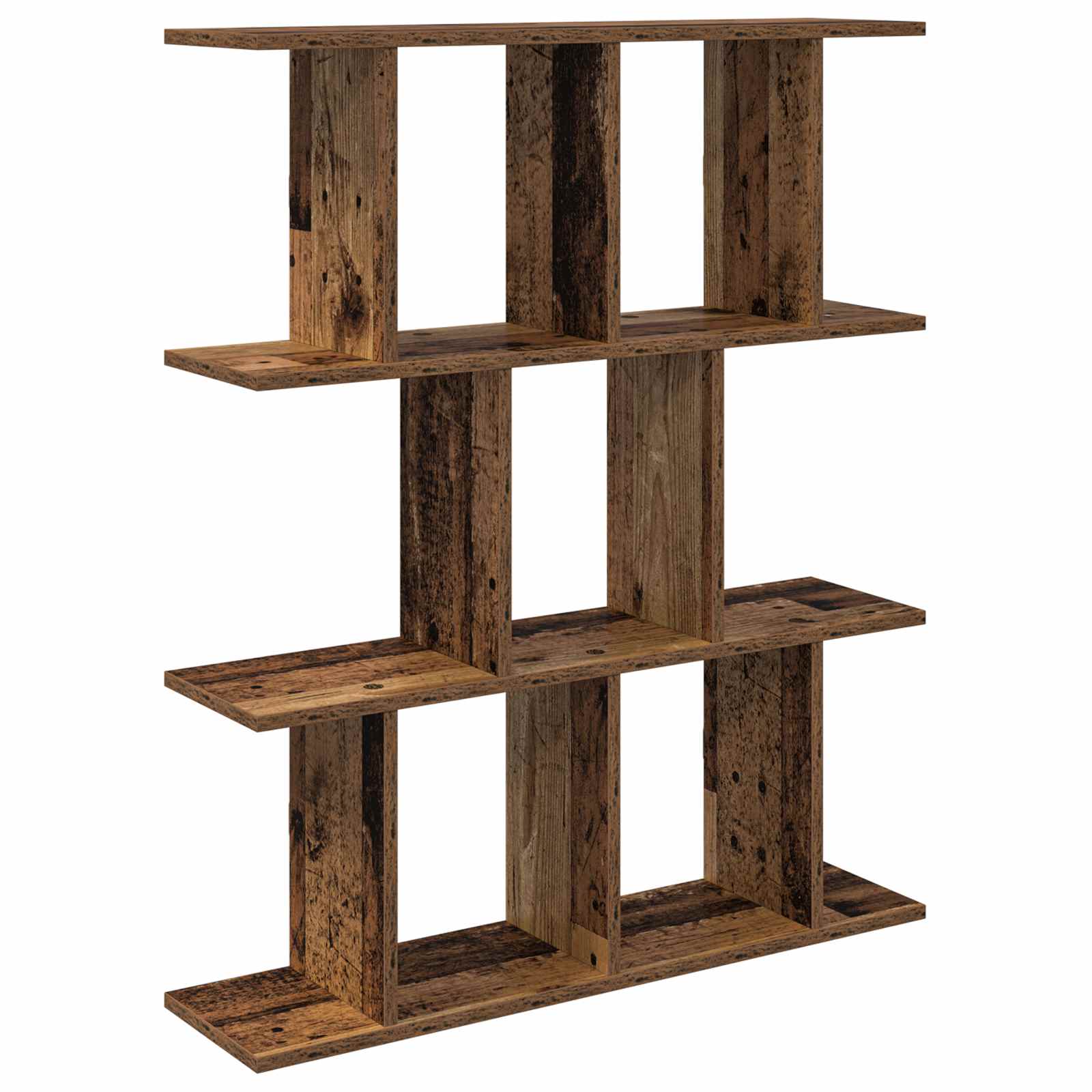 Polica na zidu Staro drvo 102 x 20 x 96 cm Konstruirano drvo