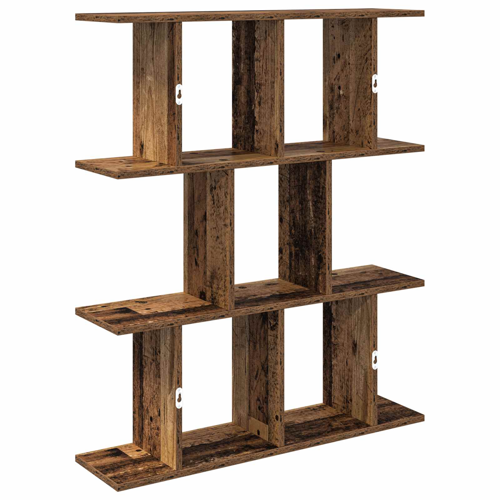 Polica na zidu Staro drvo 102 x 20 x 96 cm Konstruirano drvo