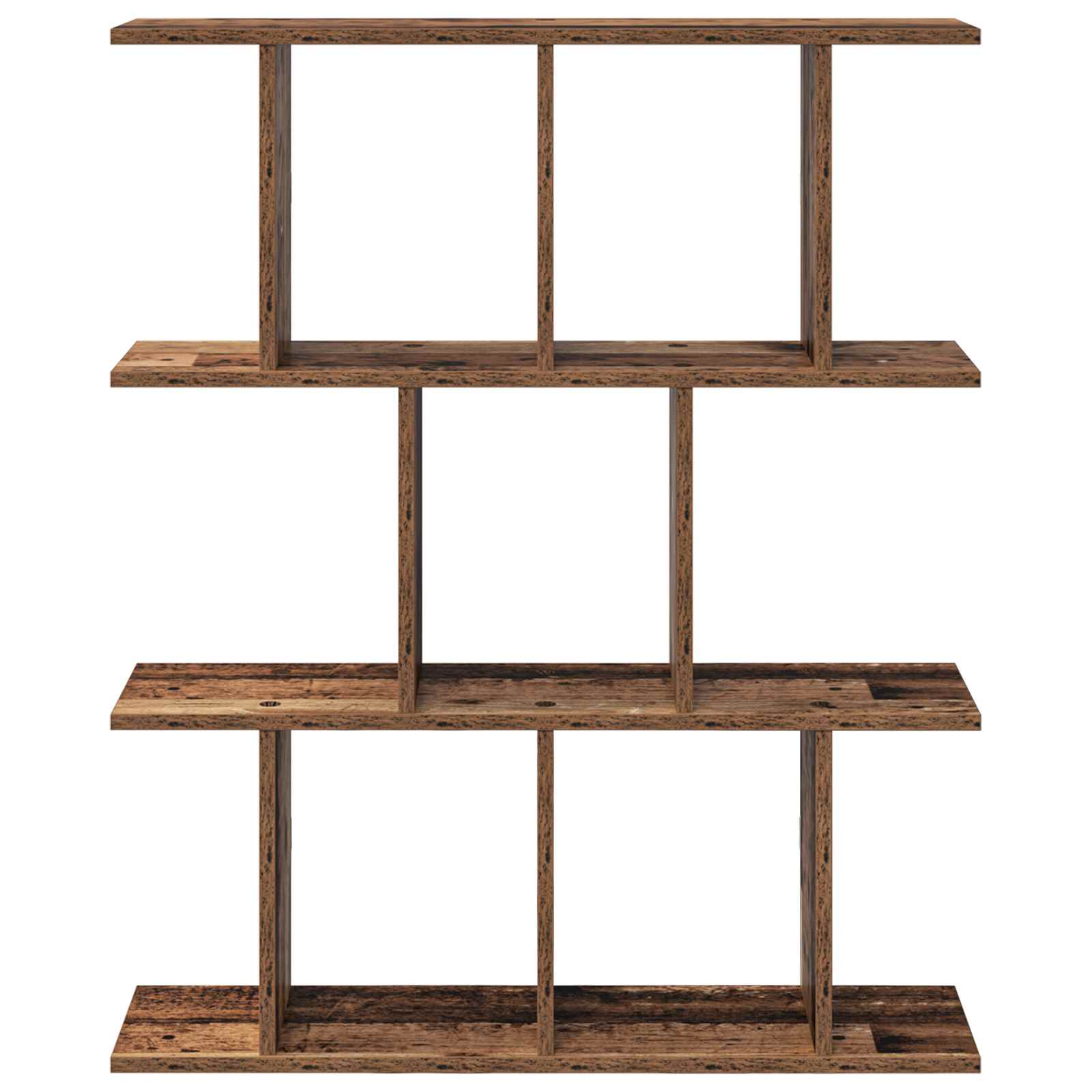 Polica na zidu Staro drvo 102 x 20 x 96 cm Konstruirano drvo