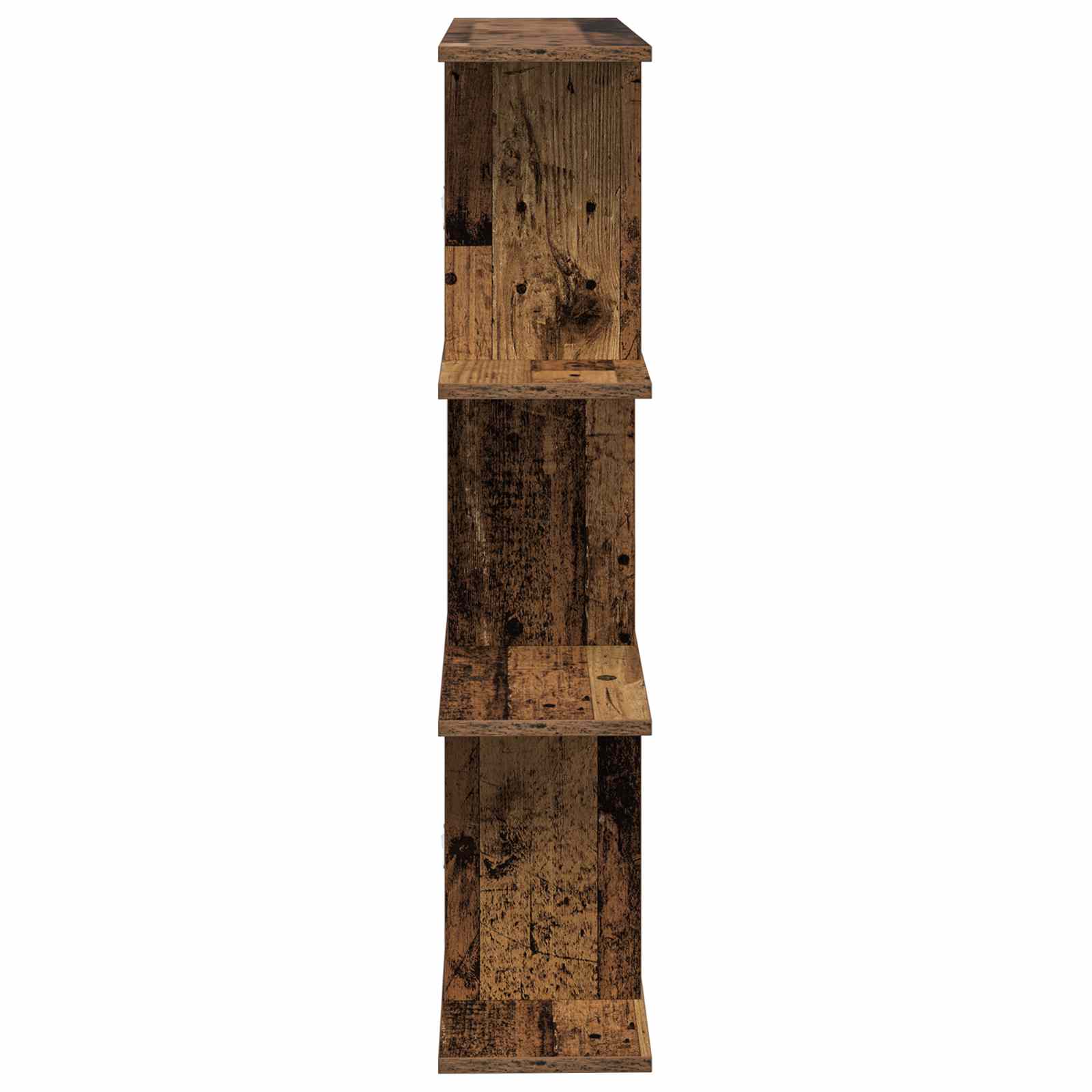 Polica na zidu Staro drvo 102 x 20 x 96 cm Konstruirano drvo