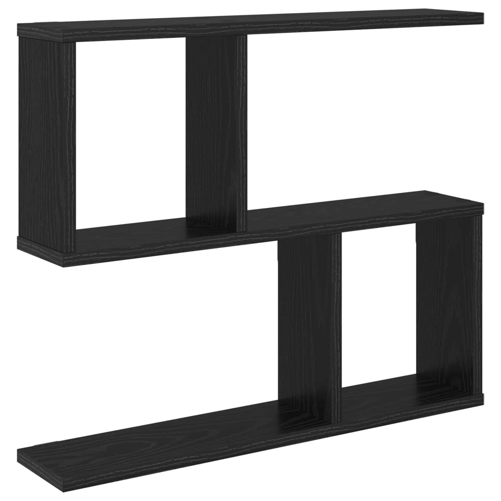 Polica na zidu Crni hrast 60 x 12 x 50,5 cm Konstruirano drvo
