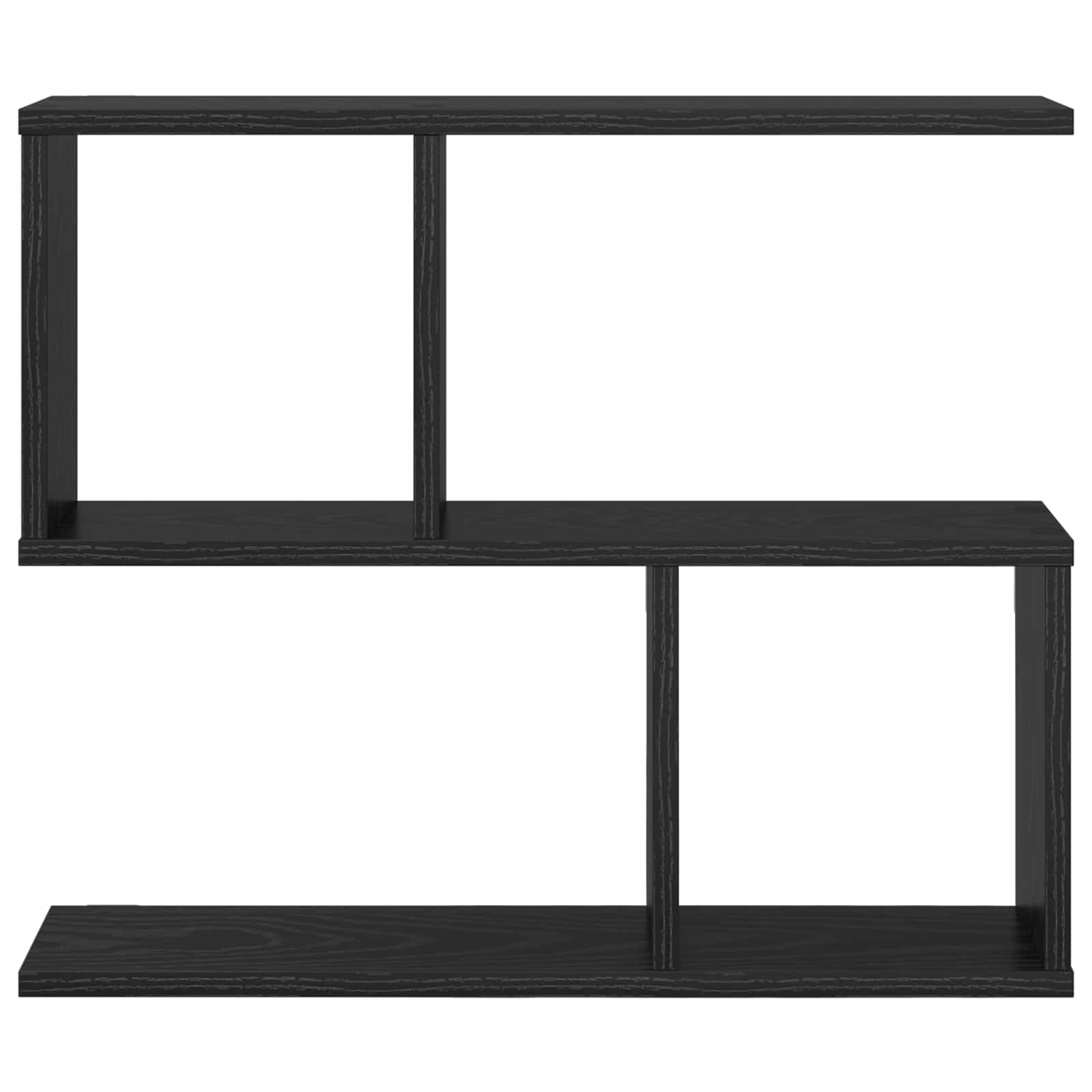 Polica na zidu Crni hrast 60 x 12 x 50,5 cm Konstruirano drvo