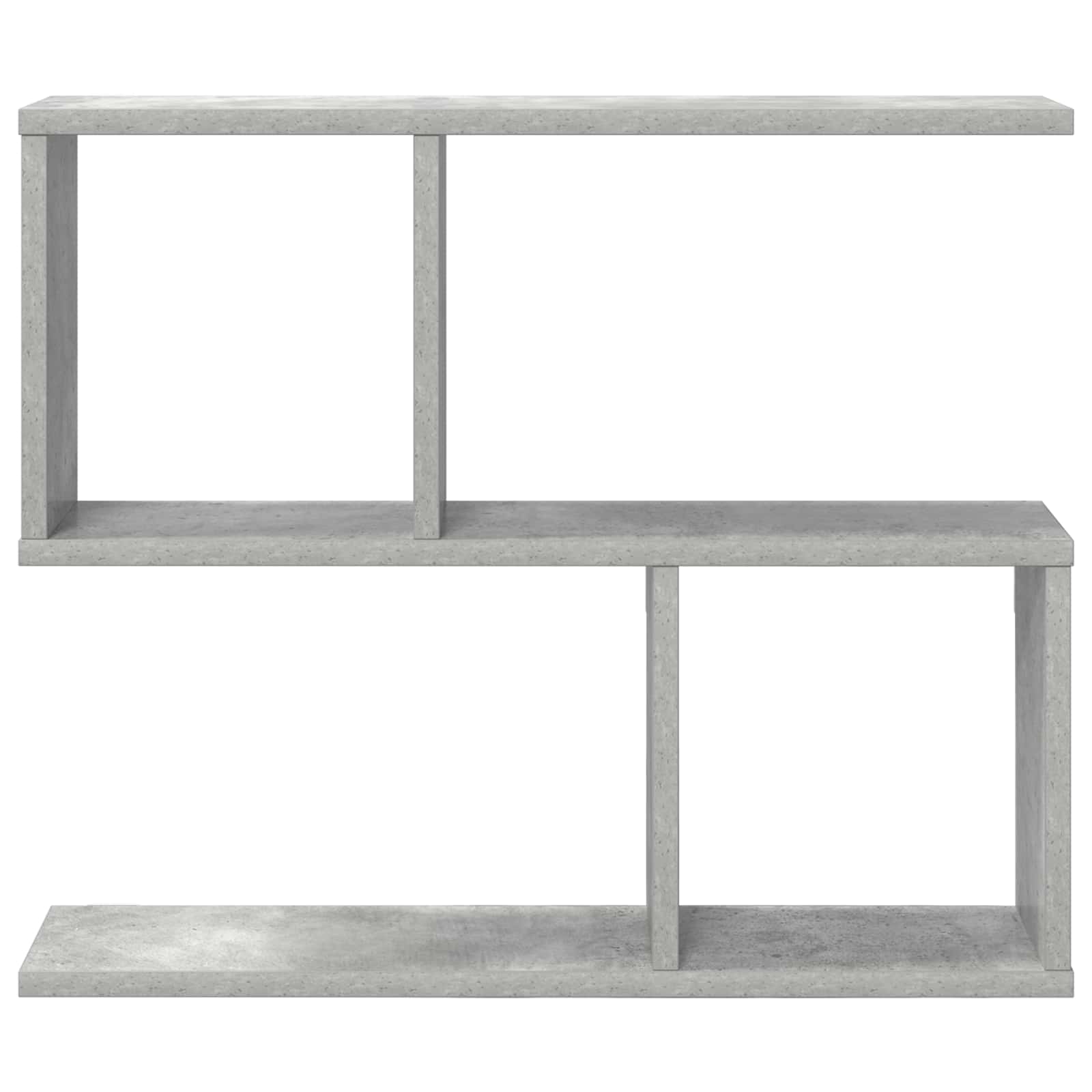 Polica na zidu Betonska siva 60 x 12 x 50,5 cm
