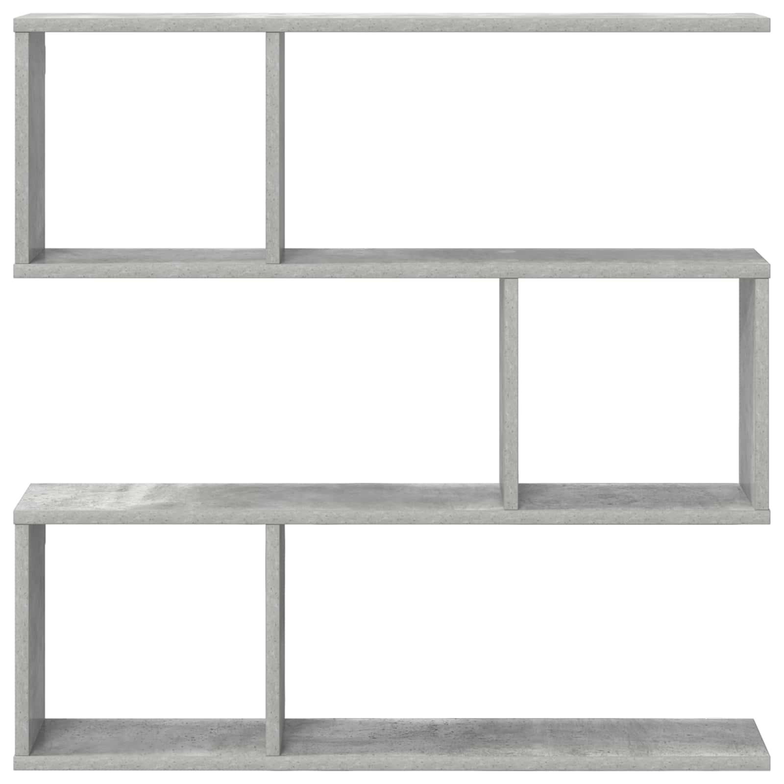 Polica na zidu Betonska siva 80 x 12 x 79,5 cm