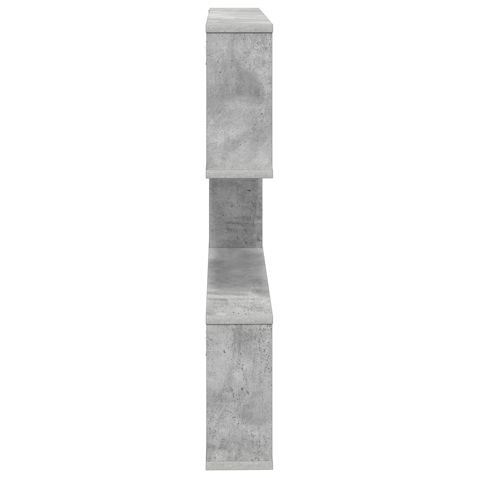 Polica na zidu Betonska siva 80 x 12 x 79,5 cm