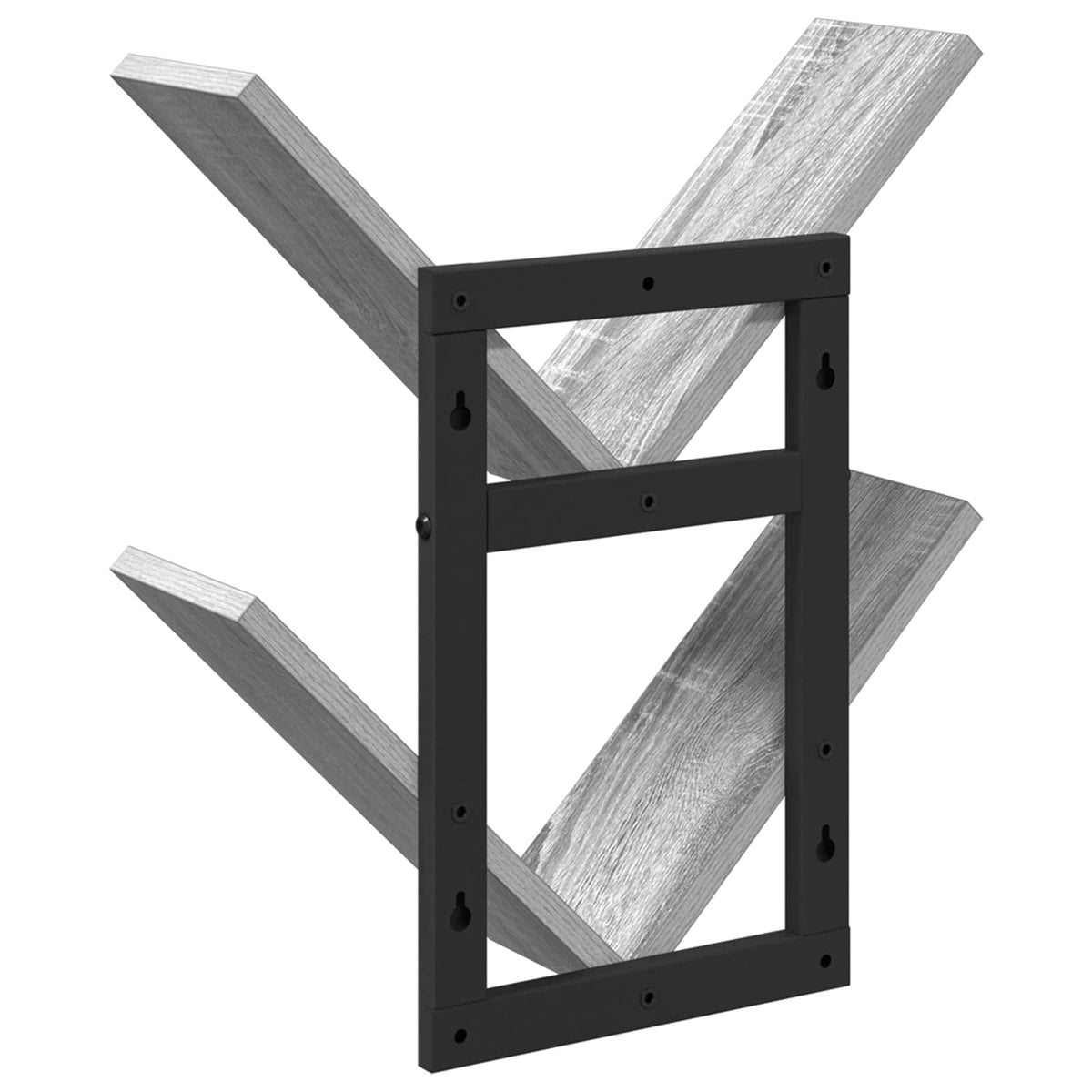 Floating polica za zid Siva Sonoma 43 x 15 x 47 cm