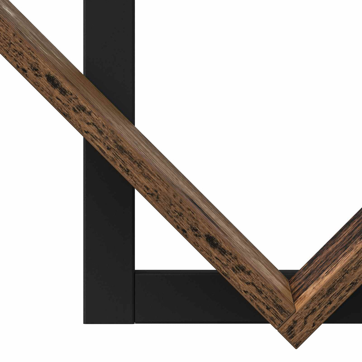 Floating polica za zid Staro drvo 43 x 15 x 47 cm