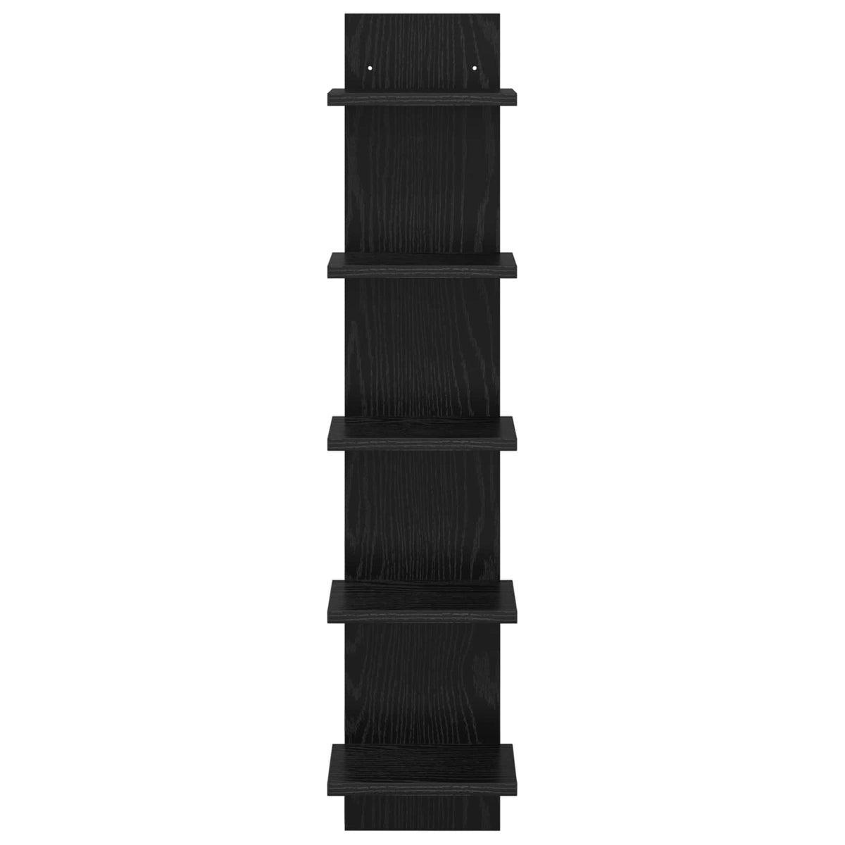 Polica na zidu Crni hrast 22 x 15 x 100 cm Konstruirano drvo