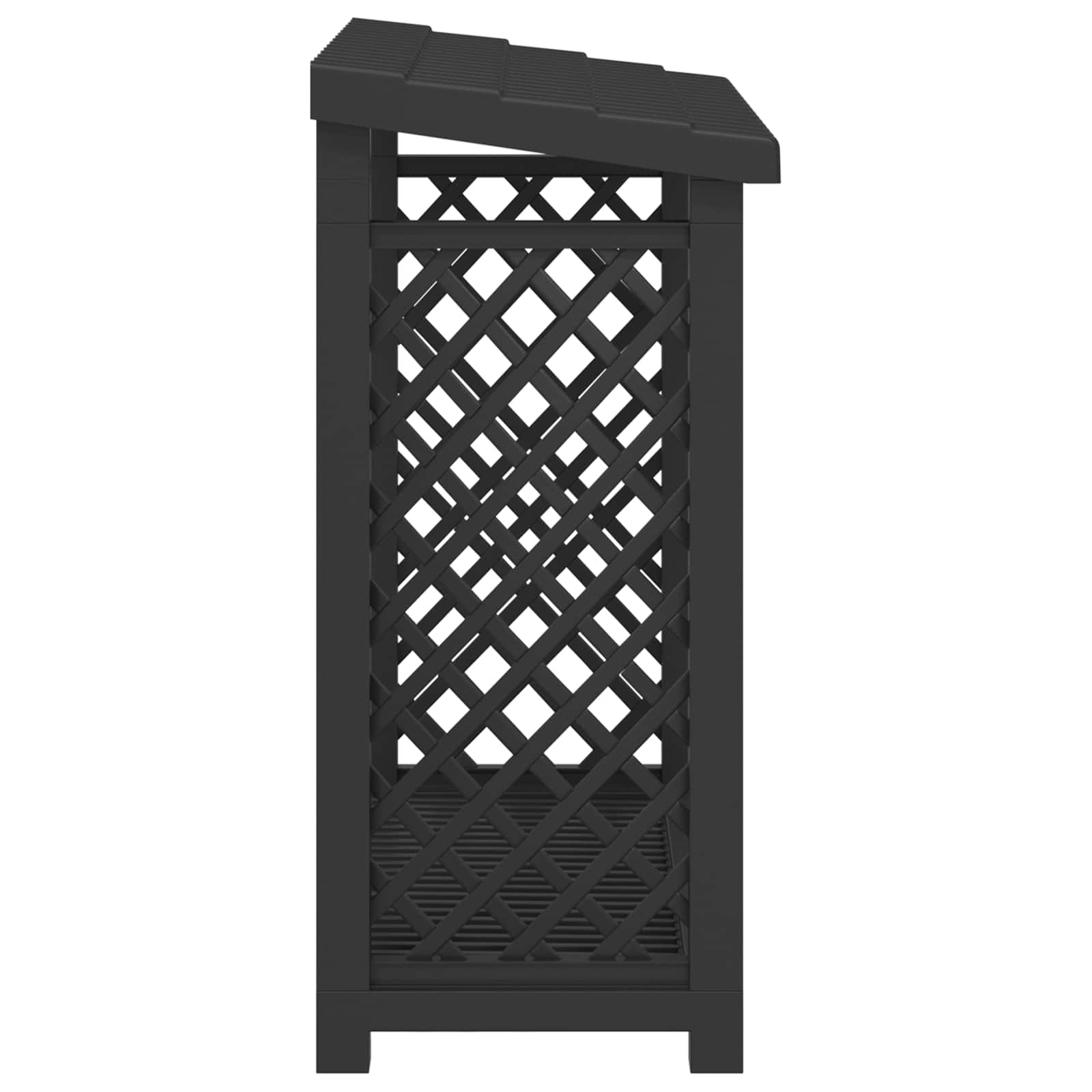 Drva za potpalu 114 x 46 x 101 cm PP Antracit