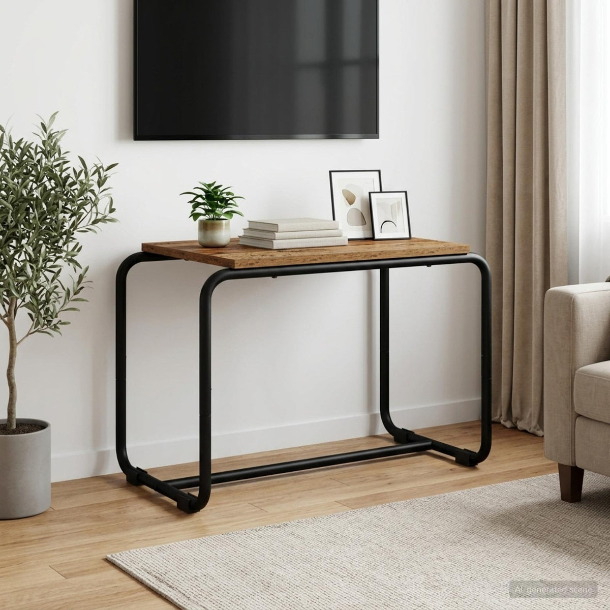 TV stalak 60 x 35.5 x 42 cm Staro drvo Konstruirano drvo
