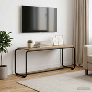 TV stalak 98 x 35.5 x 42 cm Hrast artisan Konstruirano drvo