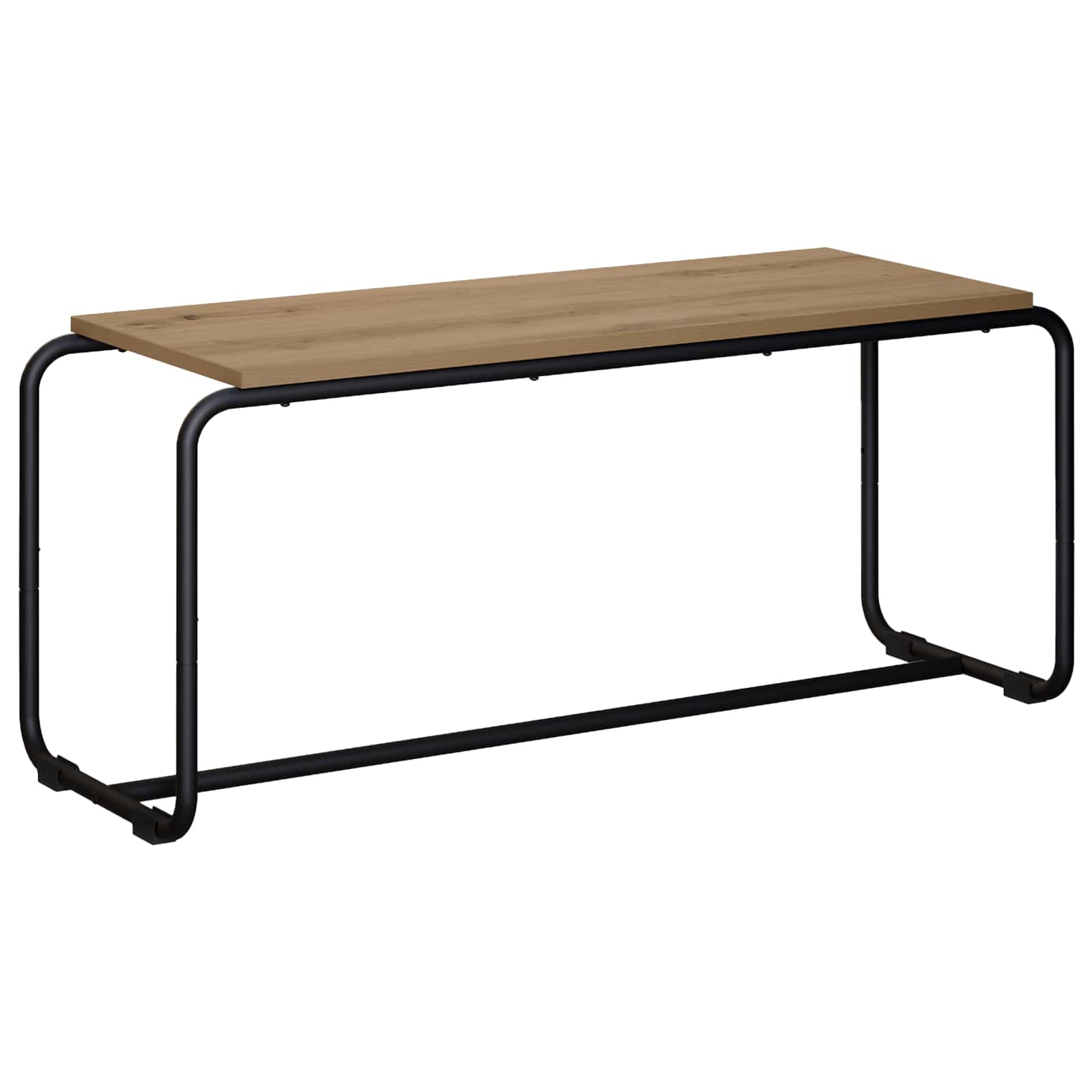 TV stalak 98 x 35.5 x 42 cm Hrast artisan Konstruirano drvo