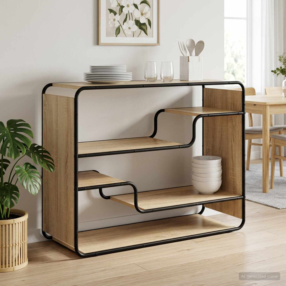 Komoda Hrast sonoma 98 x 37,5 x 75,5 cm Konstruirano drvo