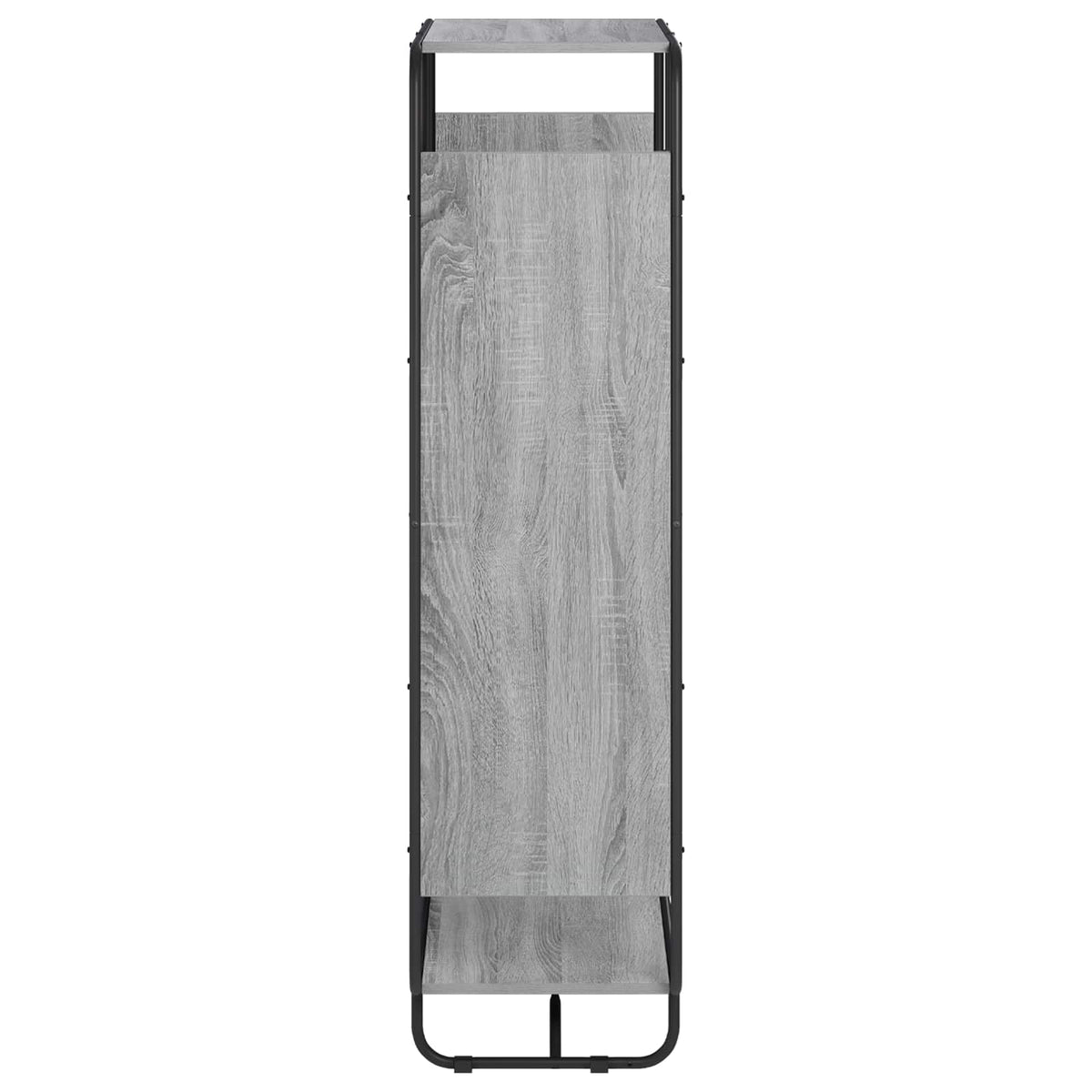 Visoka komoda Siva Sonoma Prerađeno drvo 80 x 37.5 x 144 cm