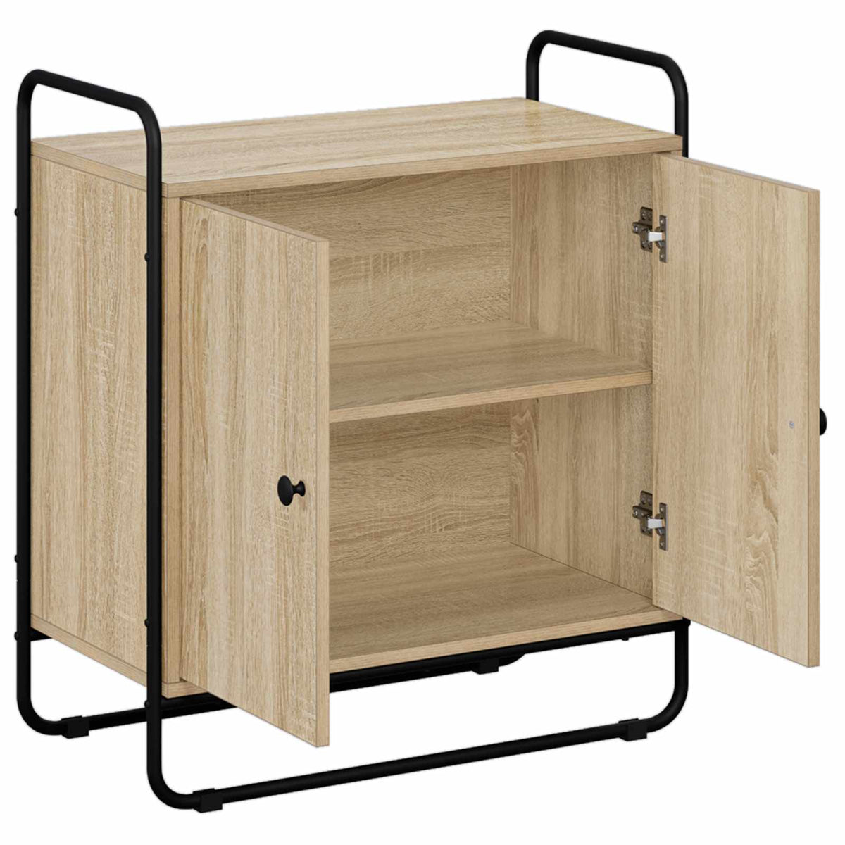 Komoda Hrast sonoma 68 x 35 x 75 cm Prerađeno drvo