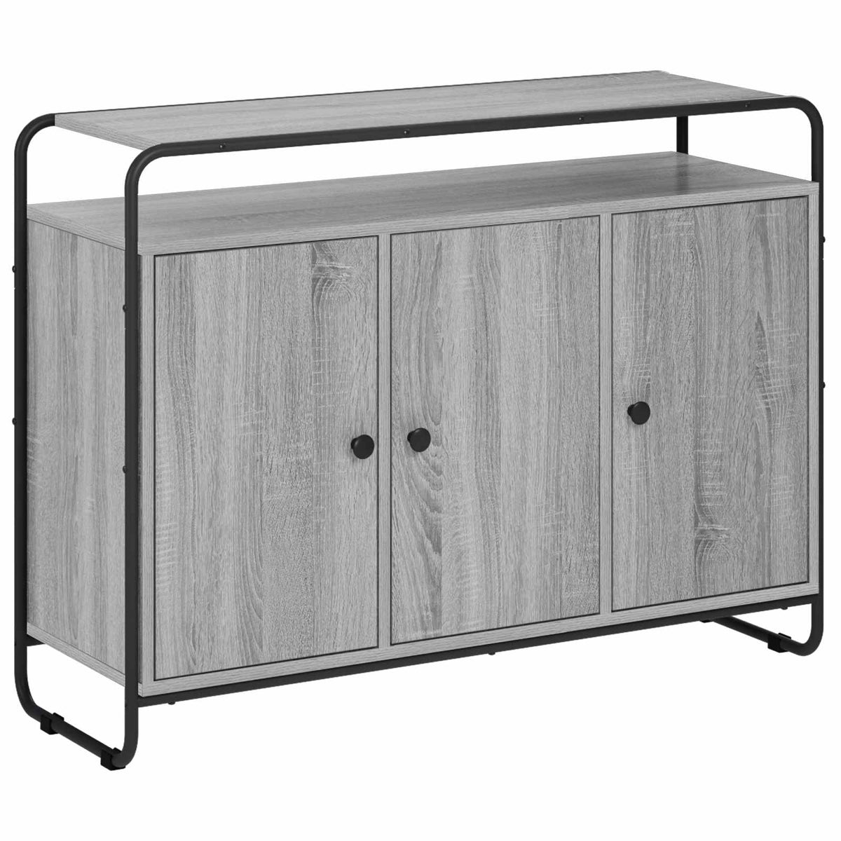 Komoda Siva Sonoma 102 x 35 x 75 cm Konstruirano drvo