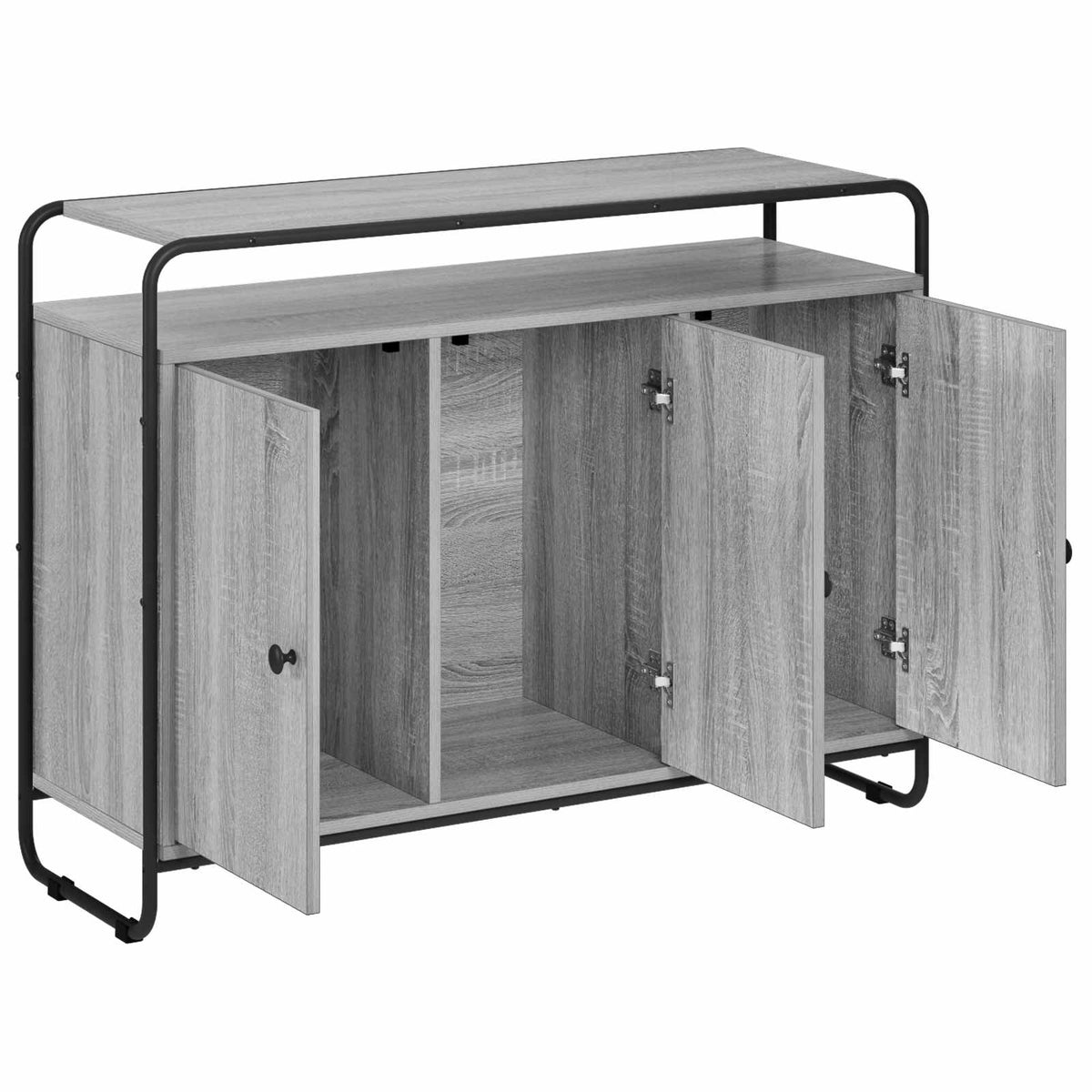 Komoda Siva Sonoma 102 x 35 x 75 cm Konstruirano drvo
