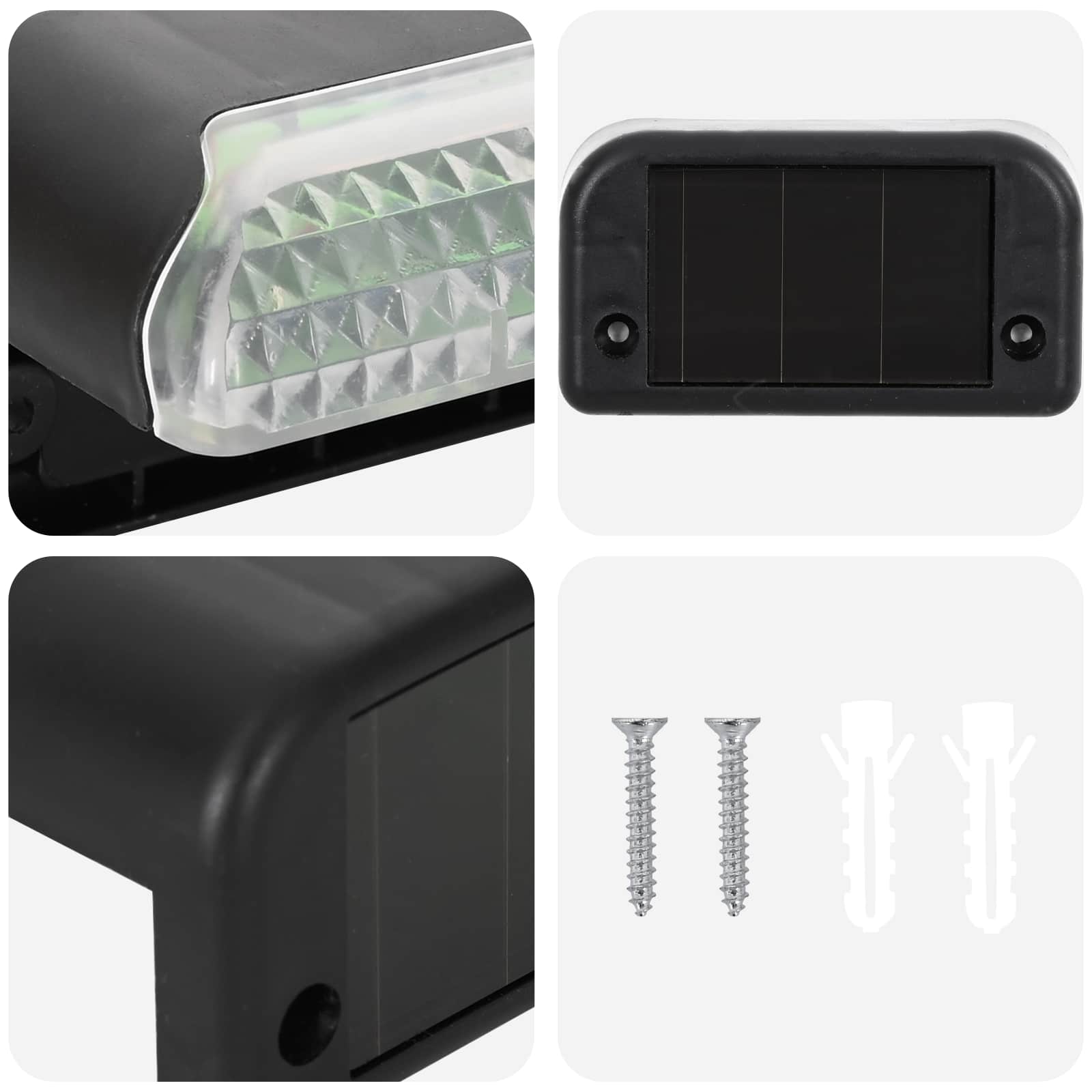 Solarna svjetla za vanjsku upotrebu s tlošcem 12 pcs 4,5 cm