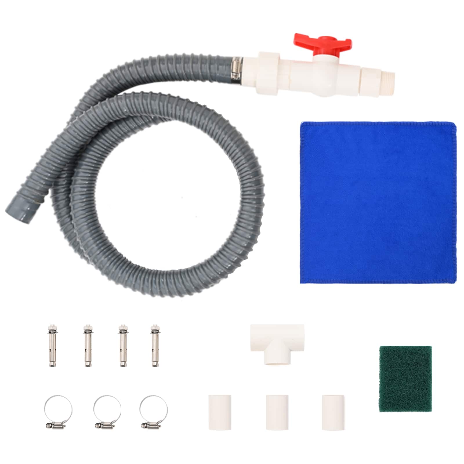 Fontana u Bazenu Srebrna 61 x 30 x 71 cm Nehrđajući čelik
