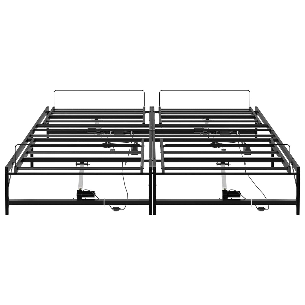 Električni podesivi okvir kreveta Crna 160 x 200 cm Čelik