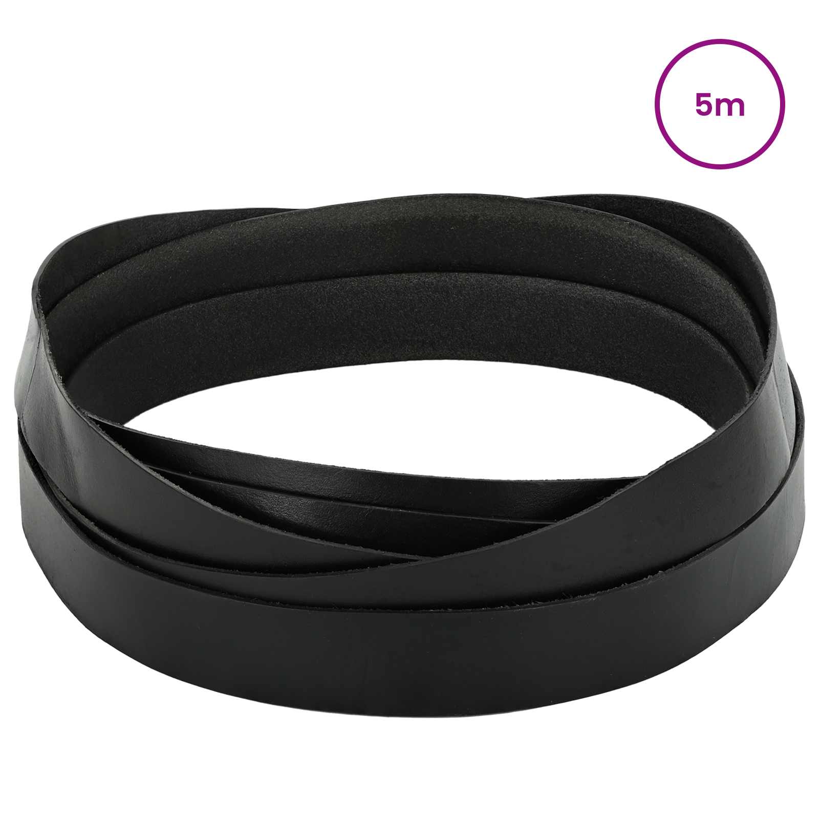 Kožni Remen Crna 500 x 2,5 cm Koža