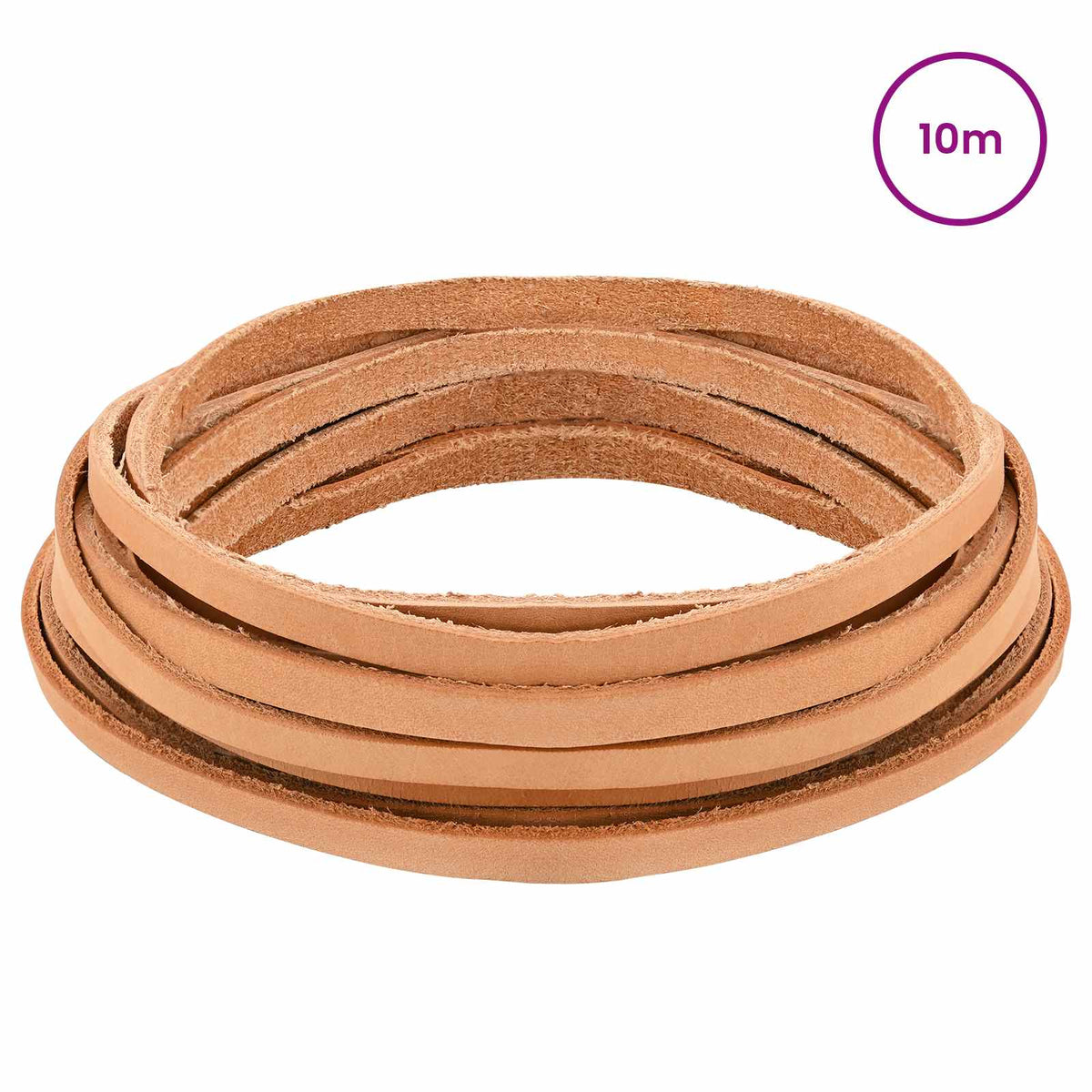 Kožni Remen Svijetlosmeđa 1000 x 0,8 cm Koža