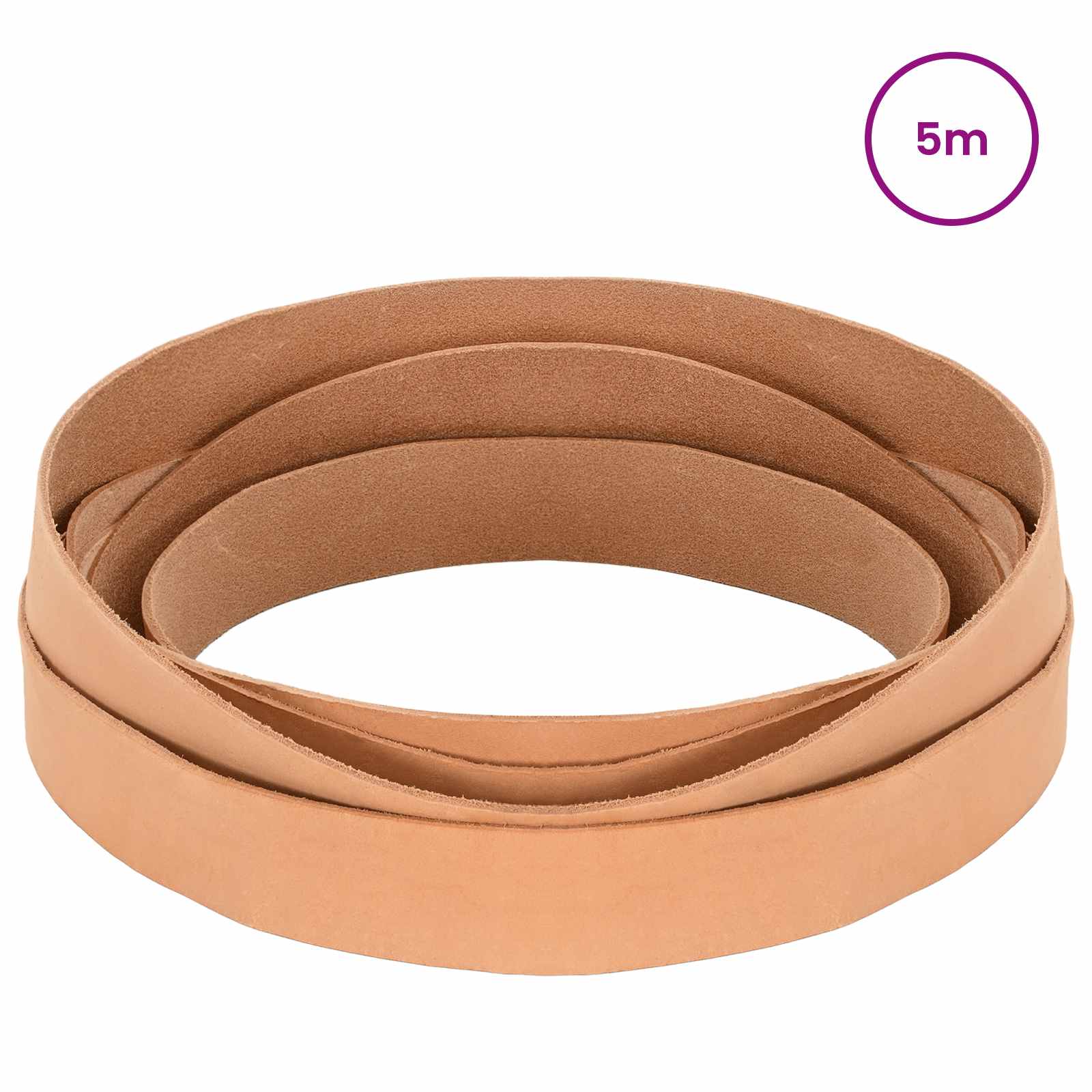 Kožni Remen Svijetlosmeđa 500 x 2,5 cm Koža