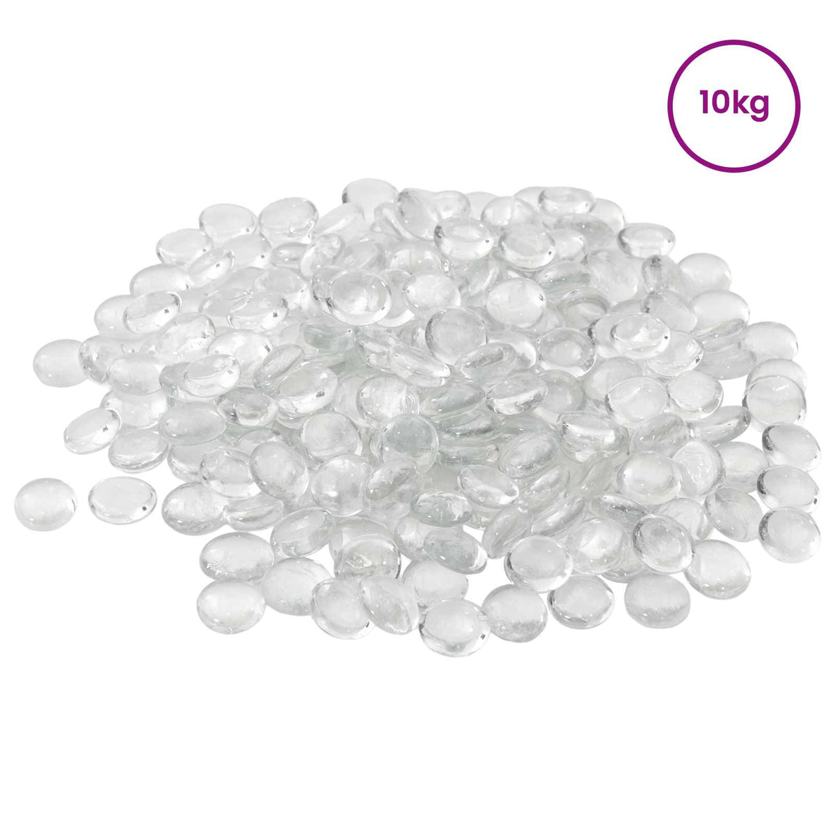 Stakleni nugget 17-19 mm *Transparent*an Stakl