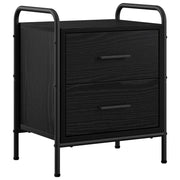 Noćni ormar Crni hrast 40 x 30 x 50 cm Konstruirano drvo