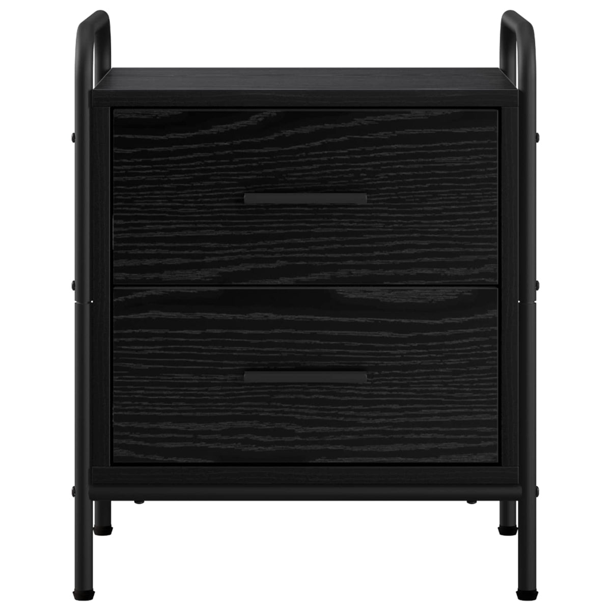 Noćni ormar Crni hrast 40 x 30 x 50 cm Konstruirano drvo