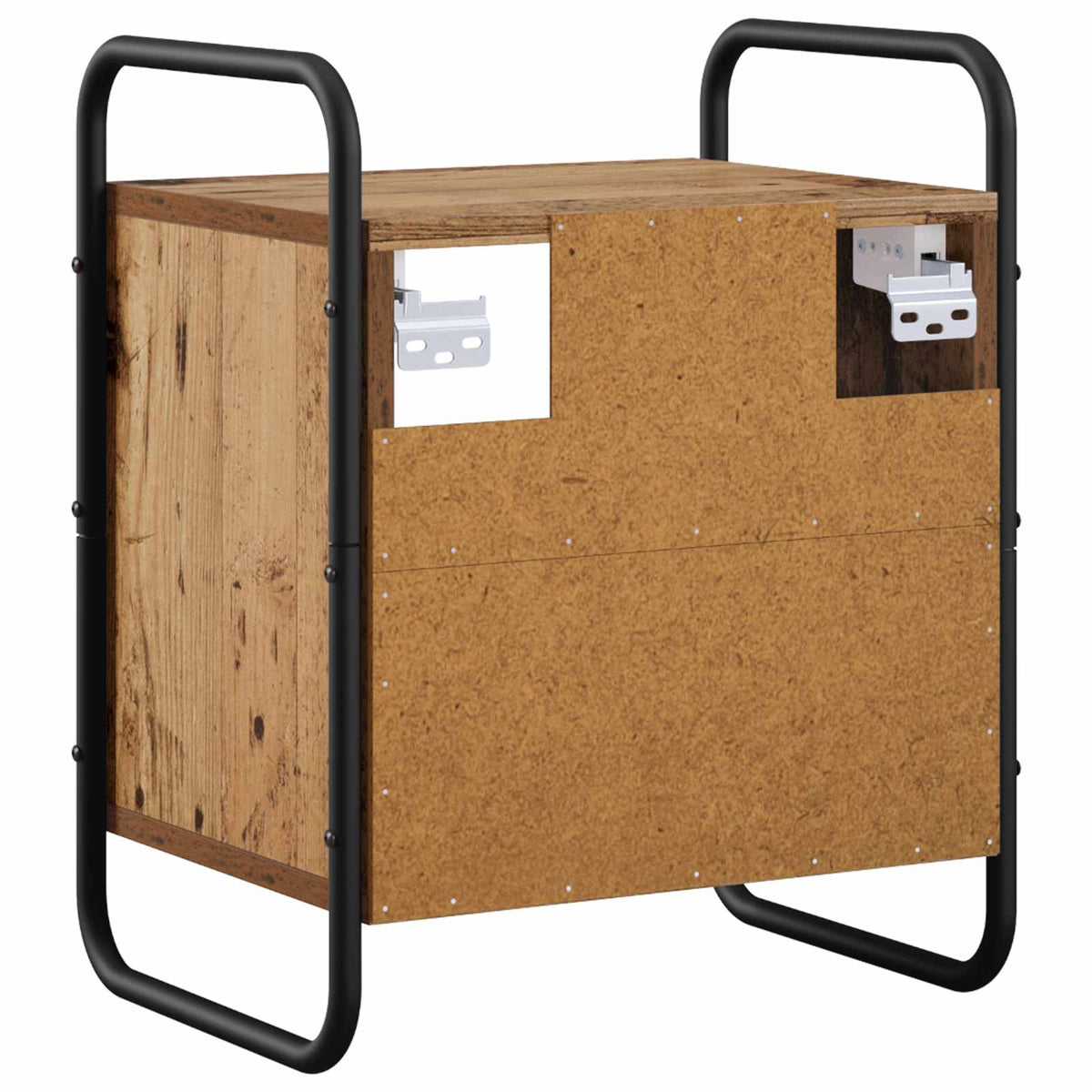 Viseći Noćni Ormar Staro drvo 40 x 30 x 50 cm Konstruirano drvo