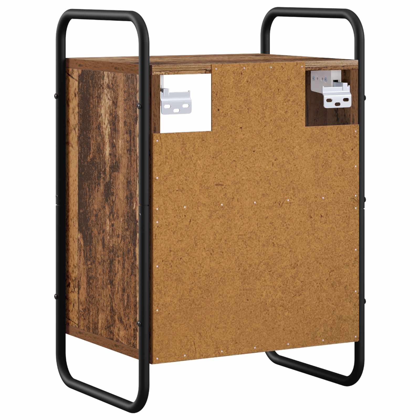 Viseći Noćni Ormar Staro drvo 40 x 30 x 60 cm Konstruirano drvo
