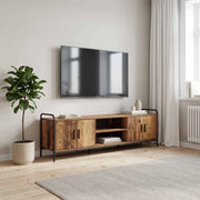 TV ormar 167,5 x 33 x 50 cm Staro drvo Konstruirano drvo