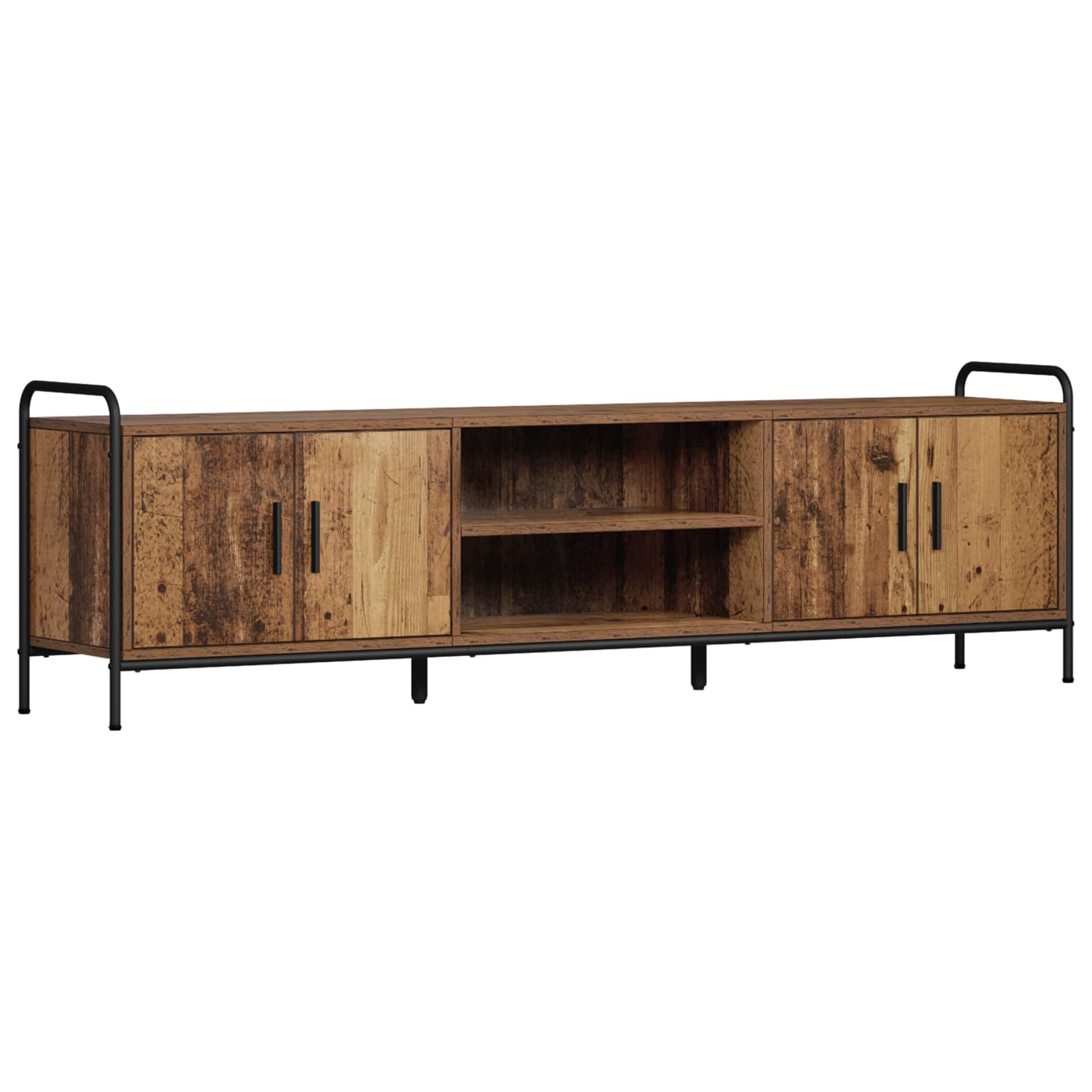 TV ormar 167,5 x 33 x 50 cm Staro drvo Konstruirano drvo