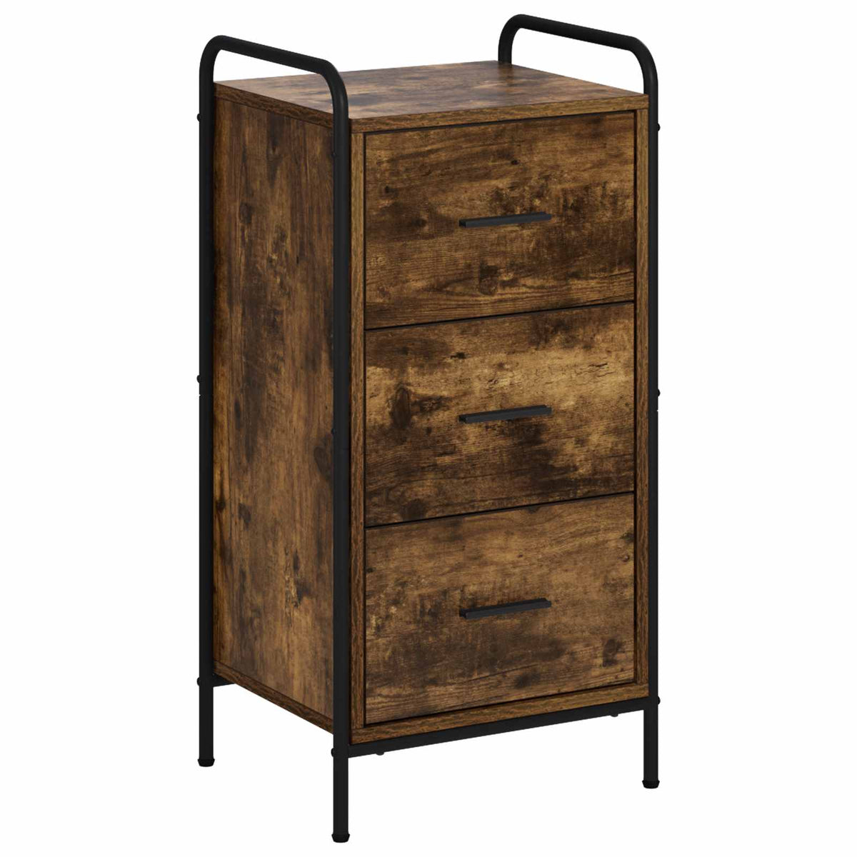 Kreveta Dimljeni hrast 97 x 33 x 81 cm Konstruirano drvo