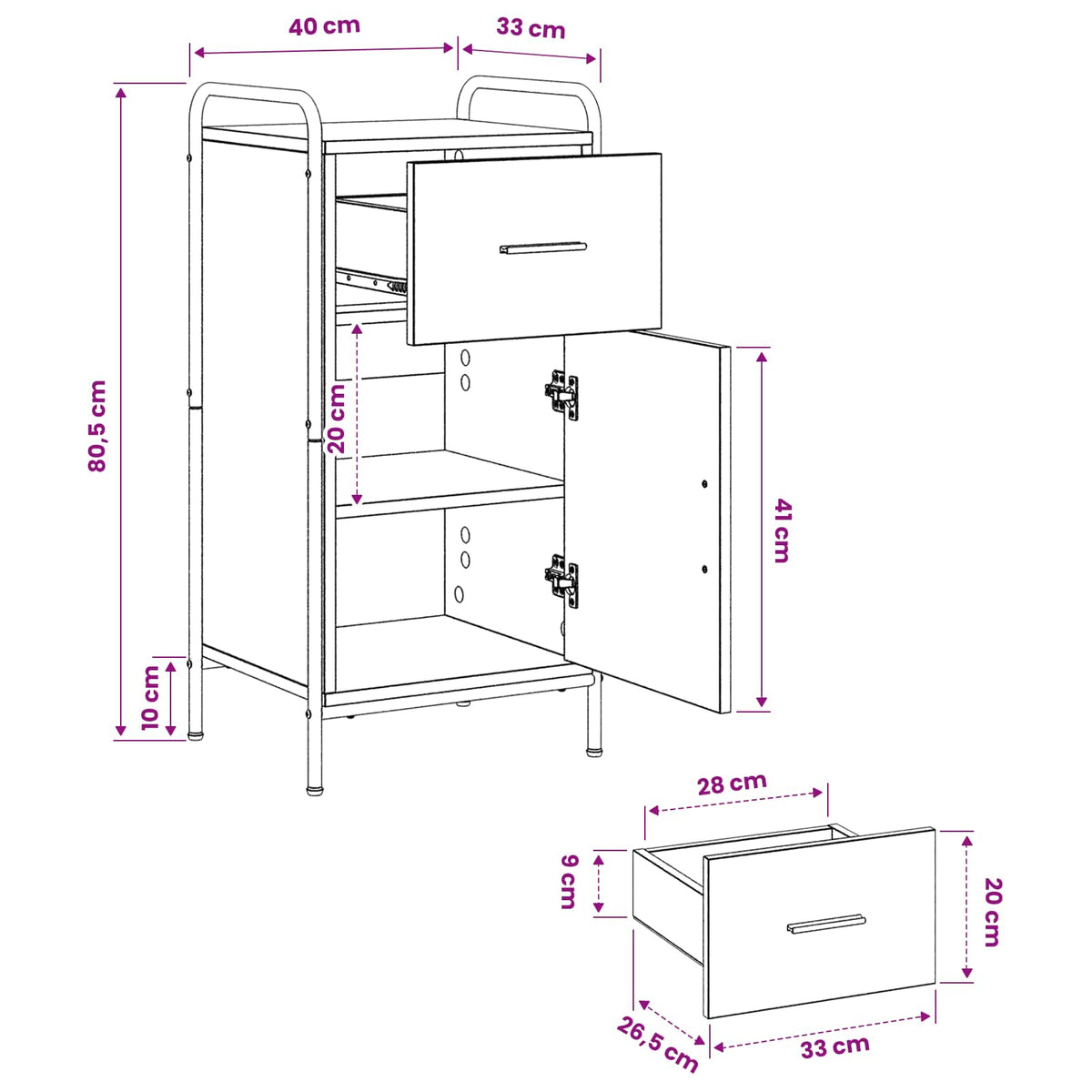 Kreveta Staro drvo 97 x 33 x 81 cm Konstruirano drvo