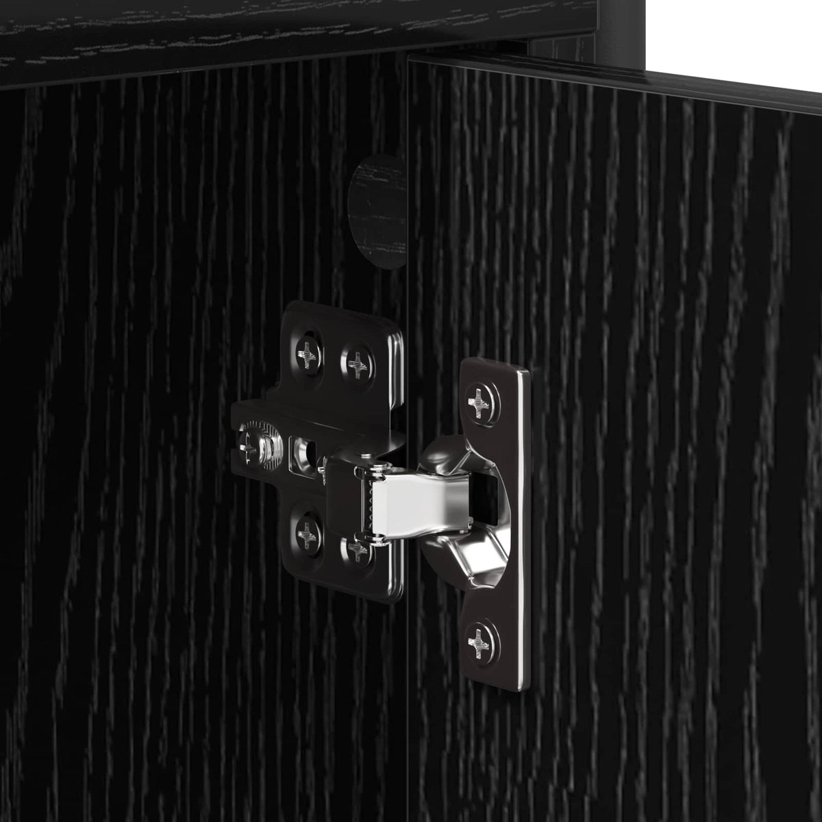 Kreveta Crni hrast 97 x 33 x 81 cm Konstruirano drvo
