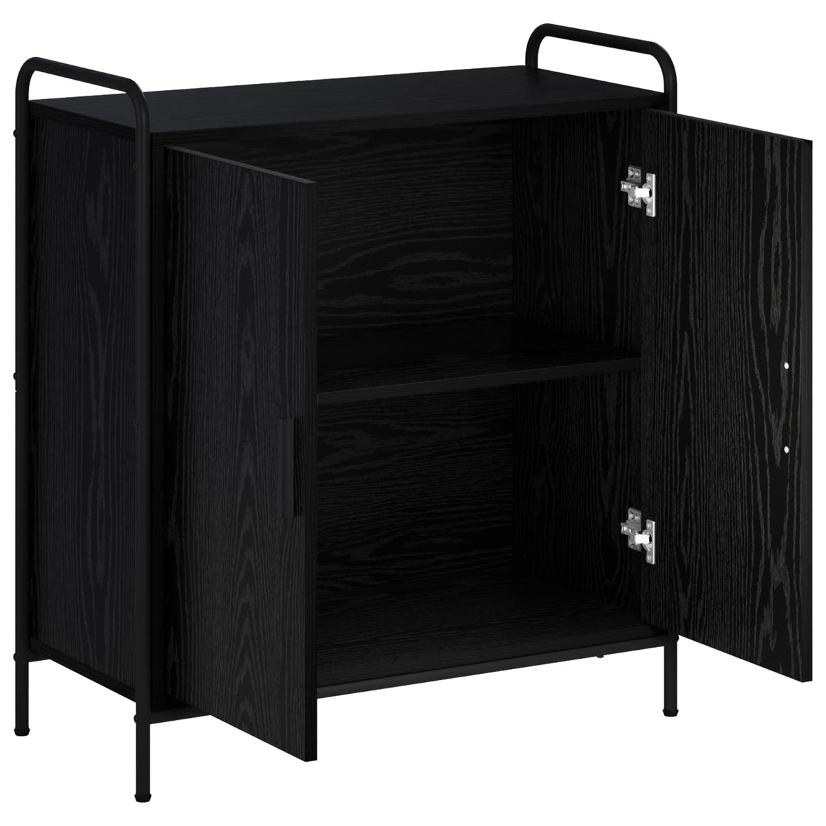 Kreveta Crni hrast 97 x 33 x 81 cm Konstruirano drvo