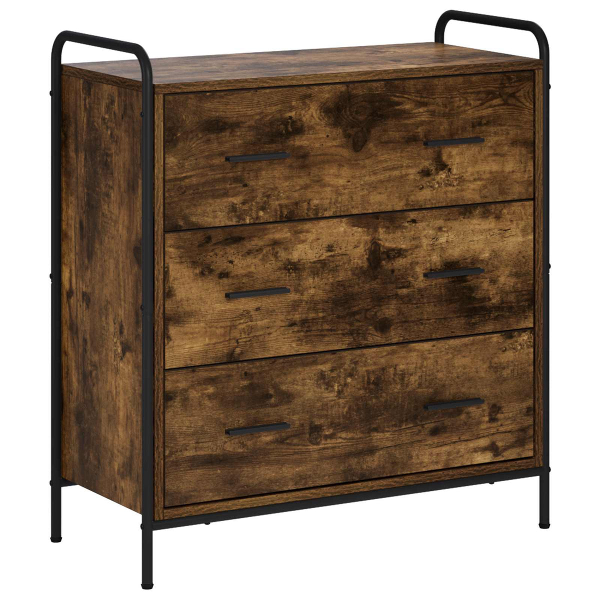 Kreveta Dimljeni hrast 97 x 33 x 81 cm Konstruirano drvo