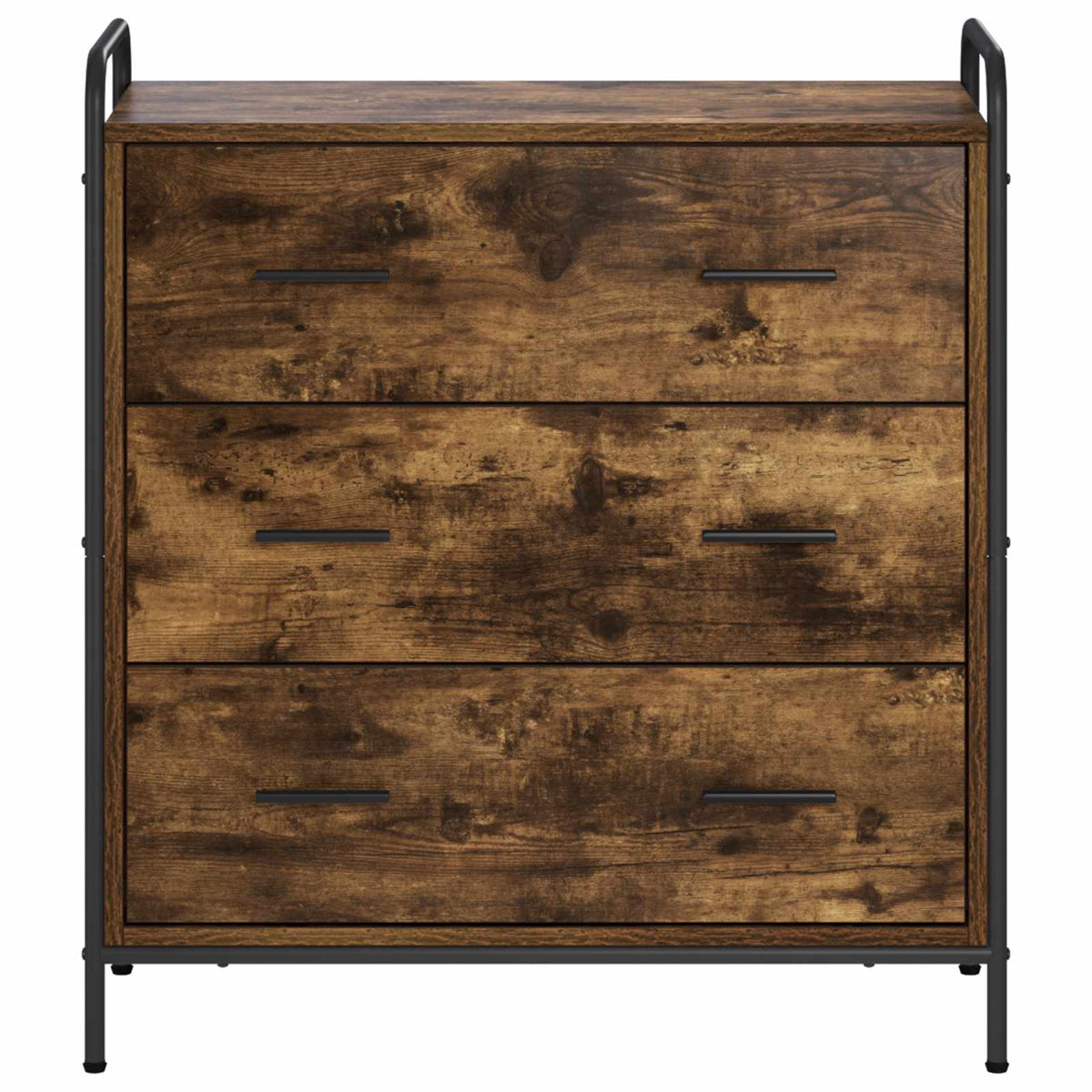 Kreveta Dimljeni hrast 97 x 33 x 81 cm Konstruirano drvo