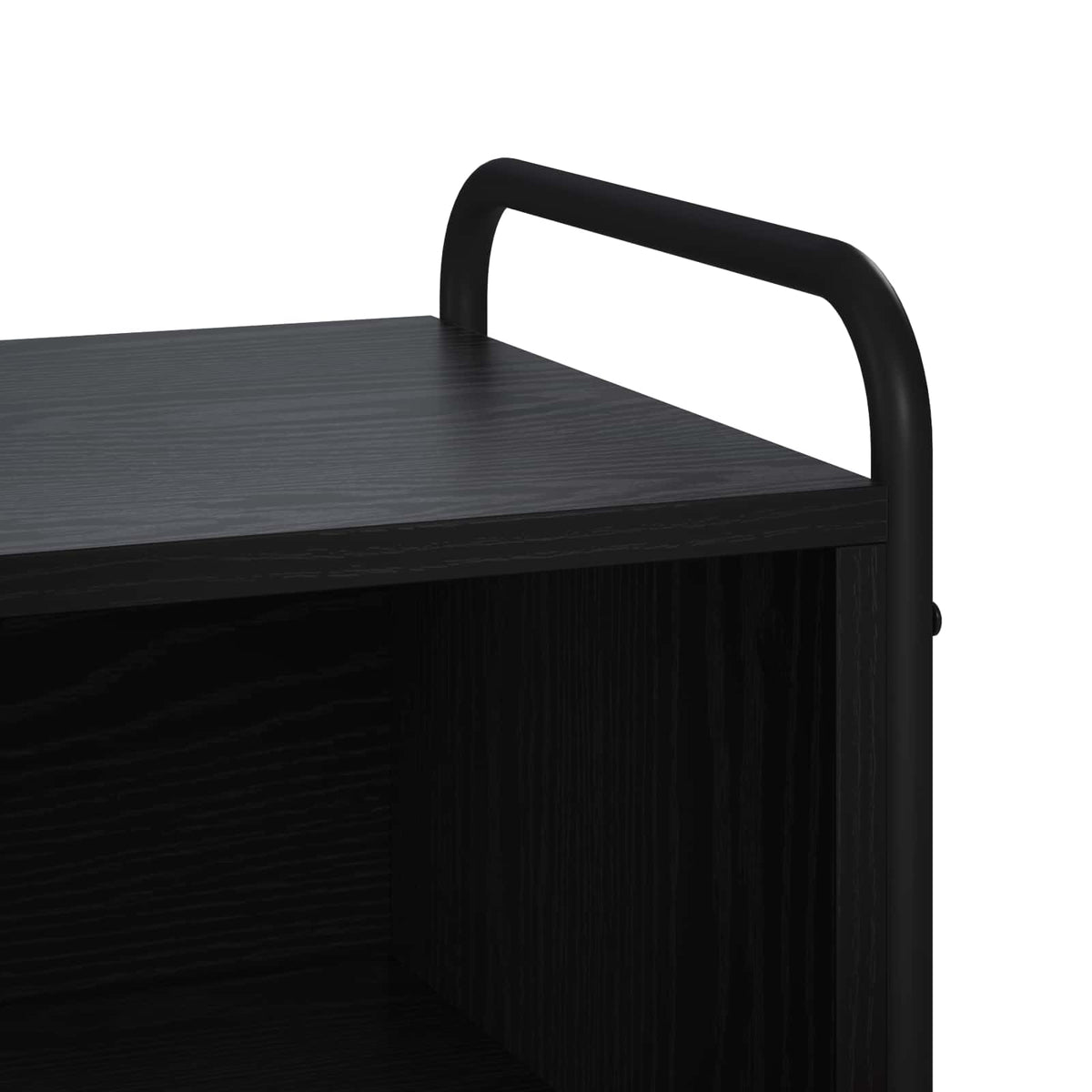 Kreveta Crni hrast 97 x 33 x 81 cm Konstruirano drvo